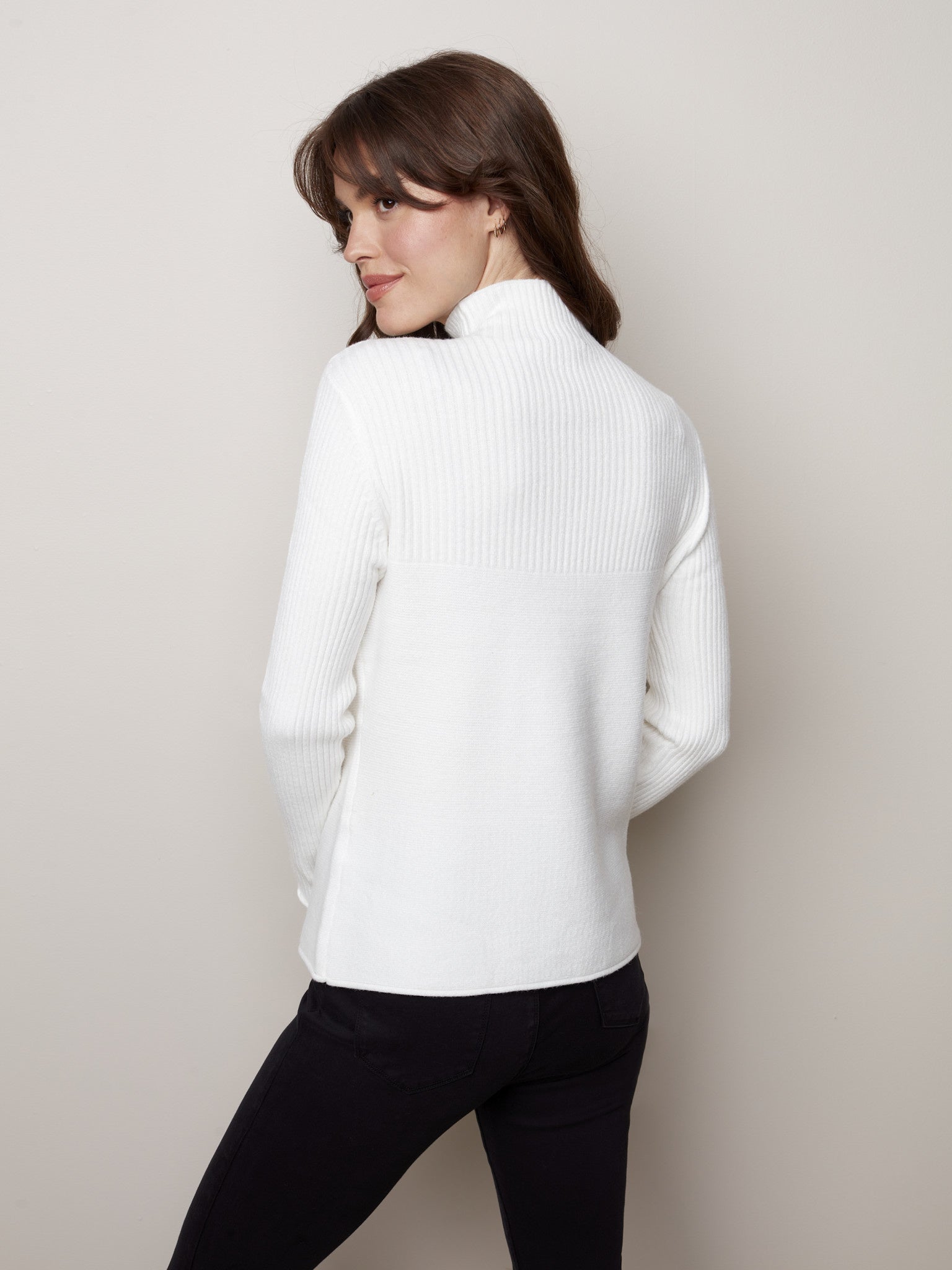 Funnel Neck Sweater 2273