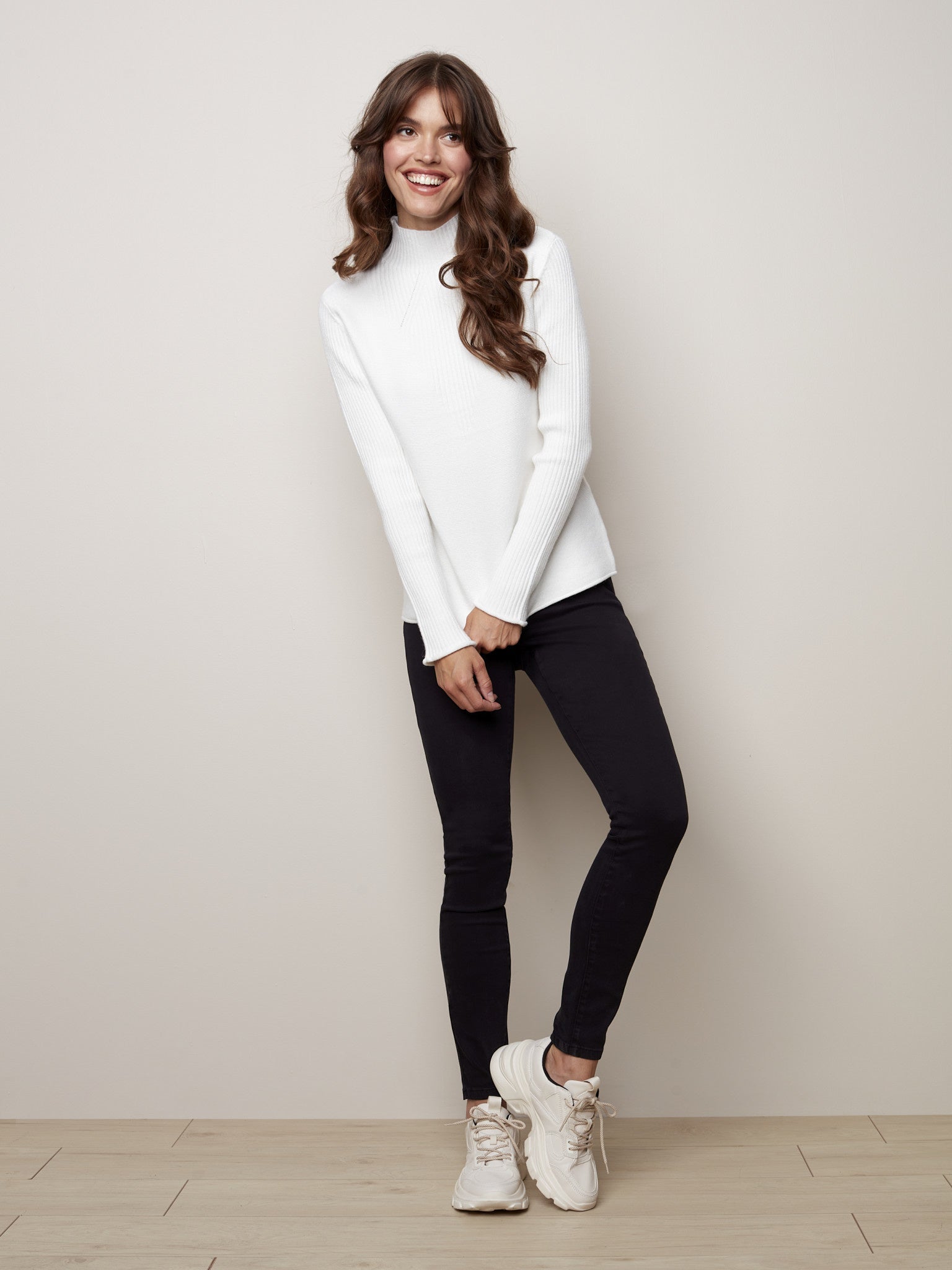 Funnel Neck Sweater 2273