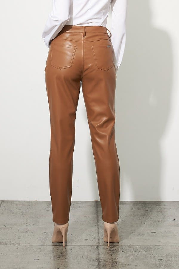 Faux Leather Pants Style 223921