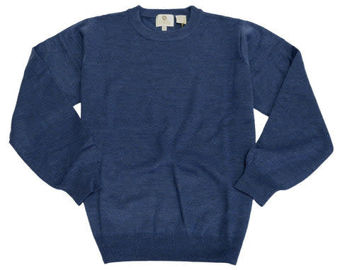 Extra Fine 'Zegna Baruffa' Merino Wool Crew Neck Sweater 255612