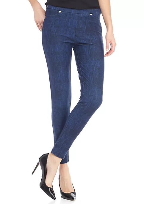 Denim Pull On Legging Style