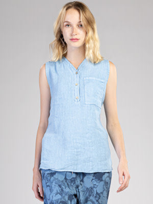Tank Top With Pocket C4147