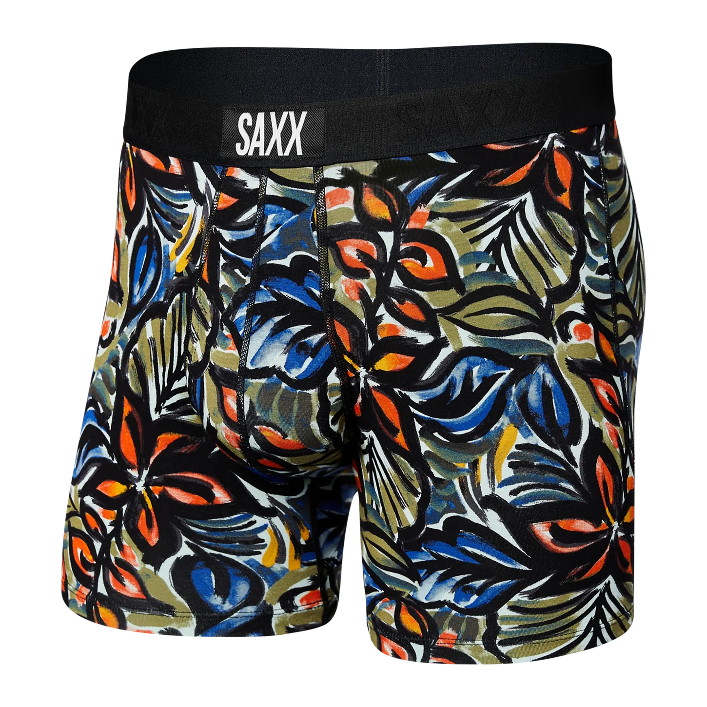 Ultra Super Soft Boxer Brief / Painterly Paradise- Multi