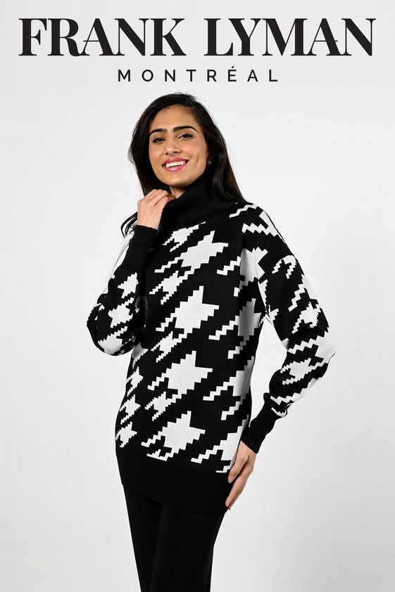 Black & White Sweater 224509