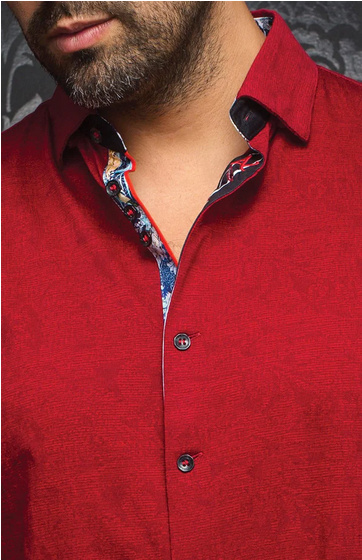 Stretch Shirt | Huxley Red