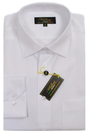 White and best sale gold dress shirt