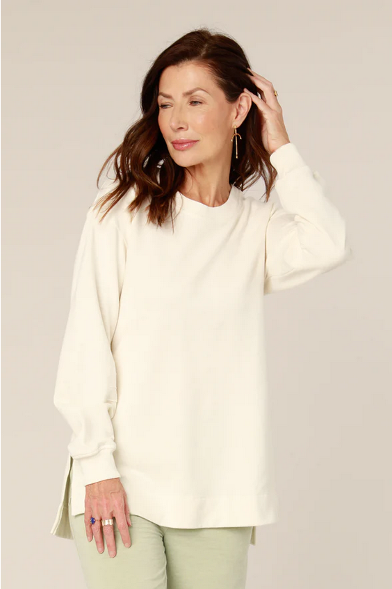 Hi-Lo Banded Hem Tunic 44C-11150 (More Colors)