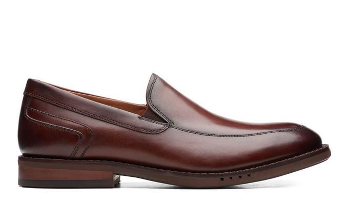 Un Hugh Step Brown Leather 69020