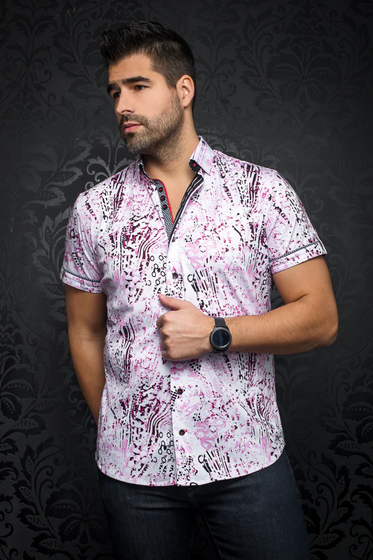 Knit Shirt Futuna, Pink