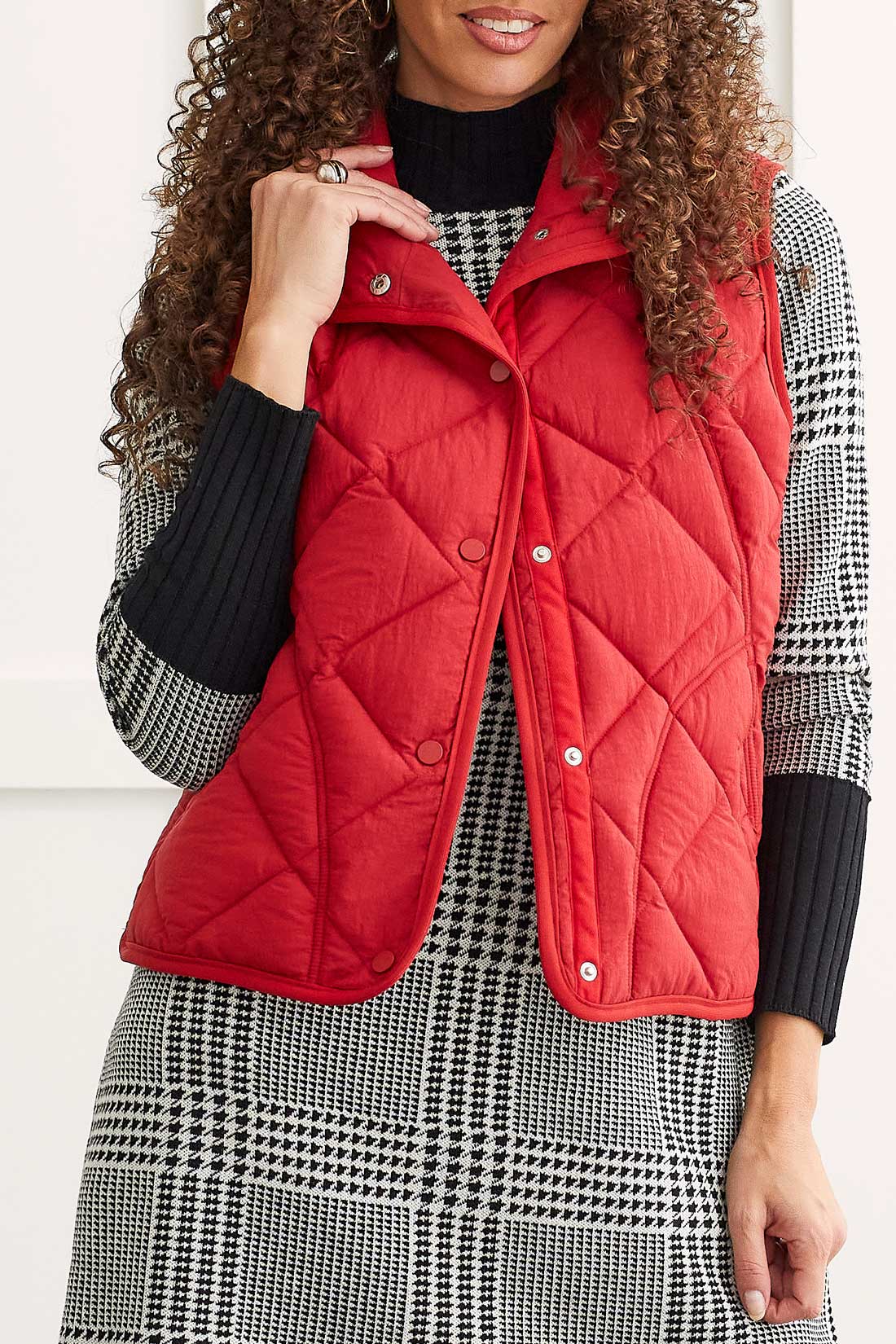A Line Puffer Vest 1499O-3823