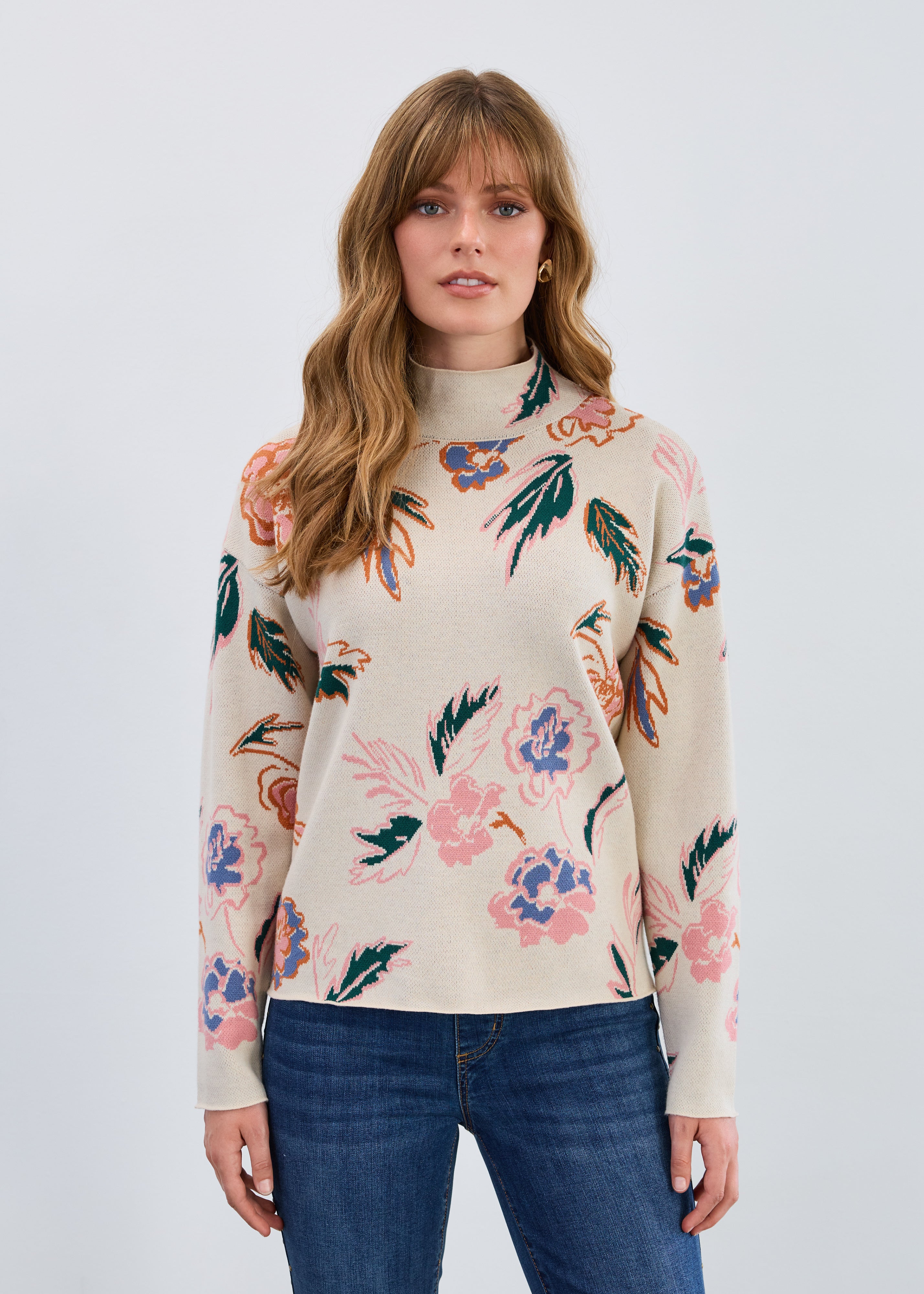 Mock Neck Loose fit Sweater 1506535