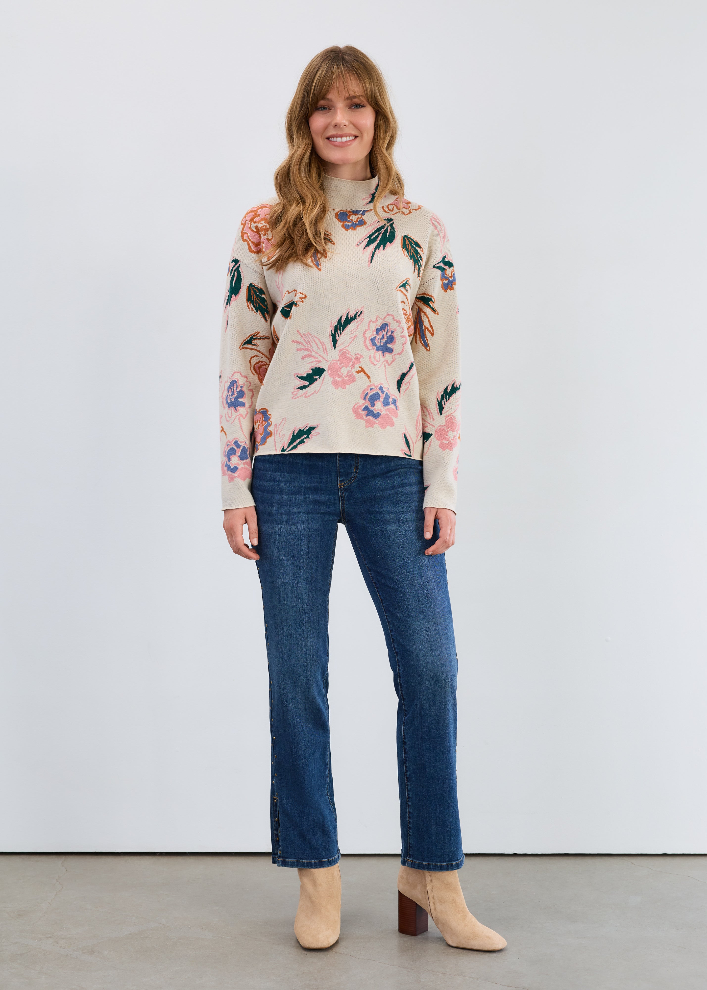 Mock Neck Loose fit Sweater 1506535