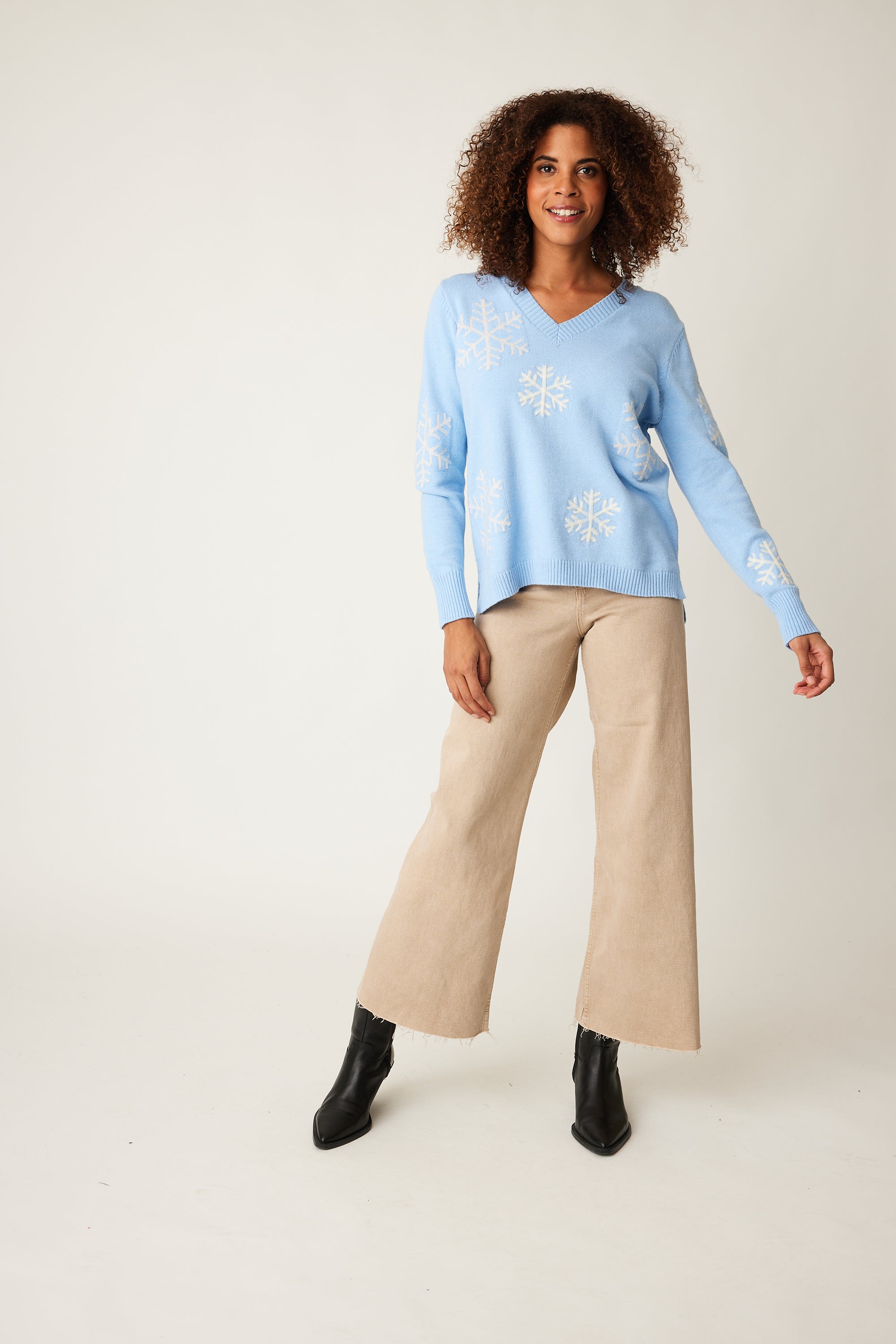 Cozy Snowflake Sweater 15713