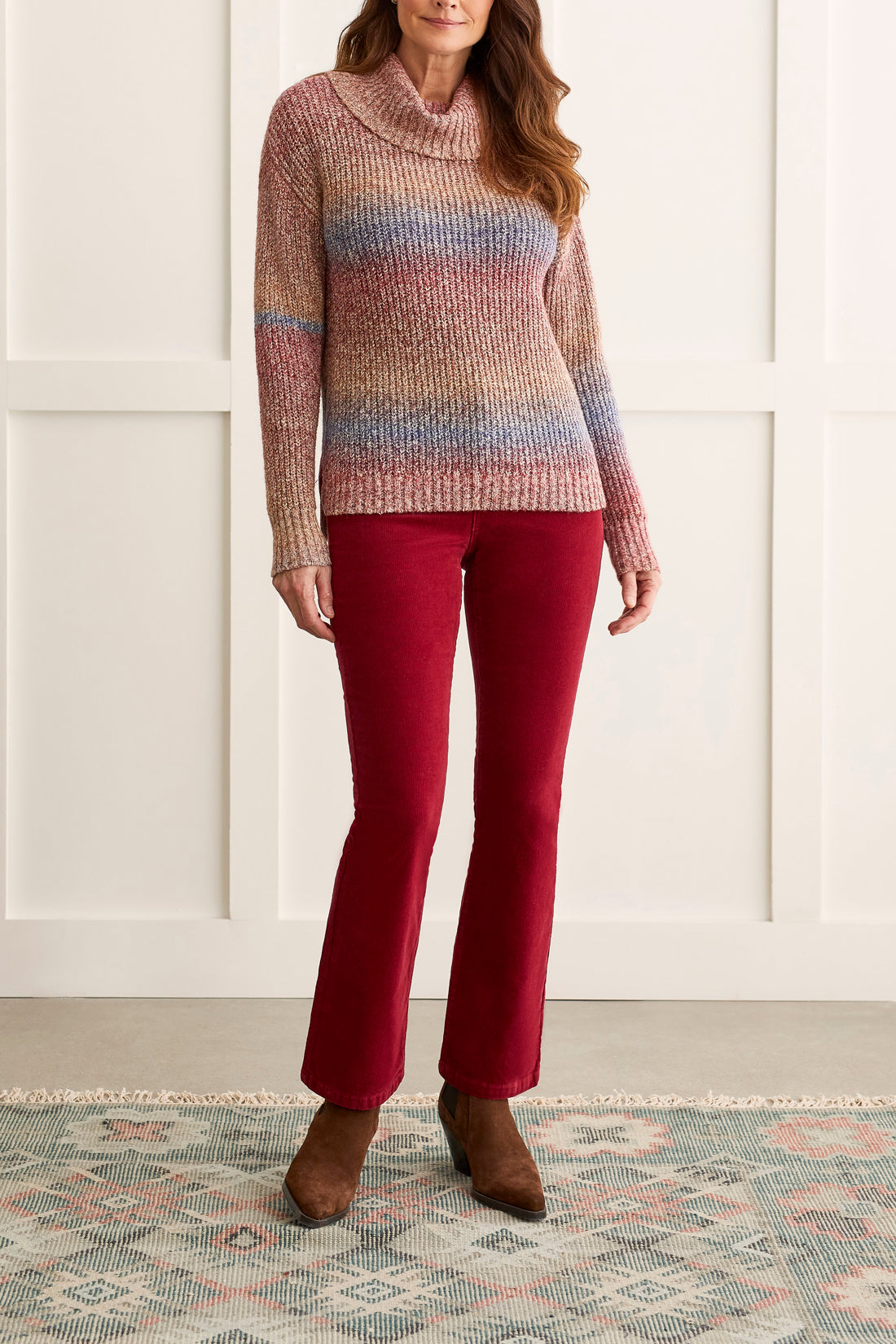 Cowl Neck Sweater 1606O-3827