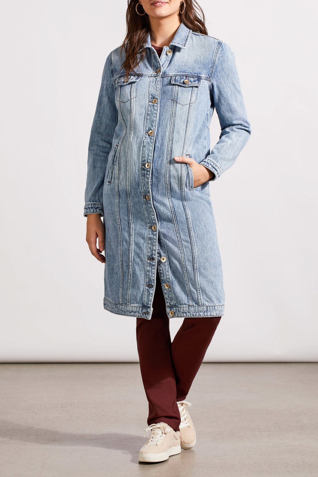Long Denim Jacket 5673O/4501