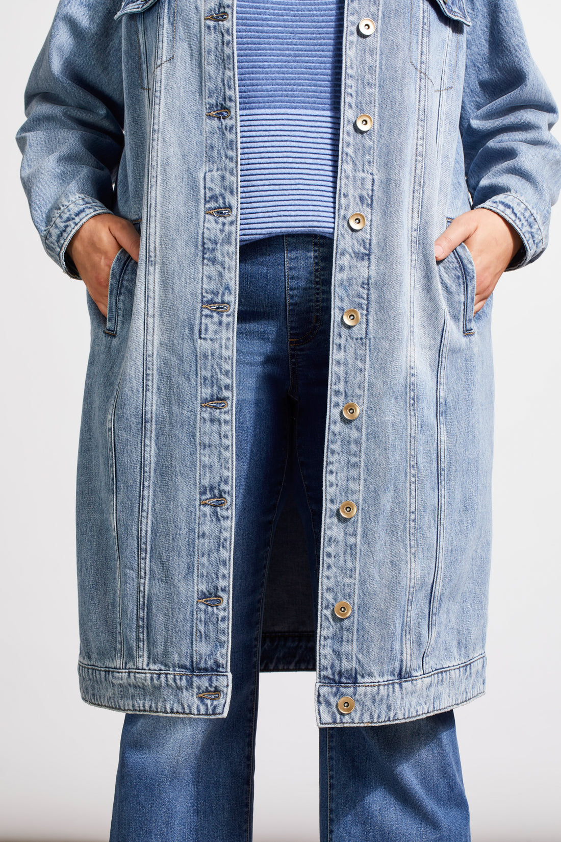 Long Denim Jacket 5673O/4501