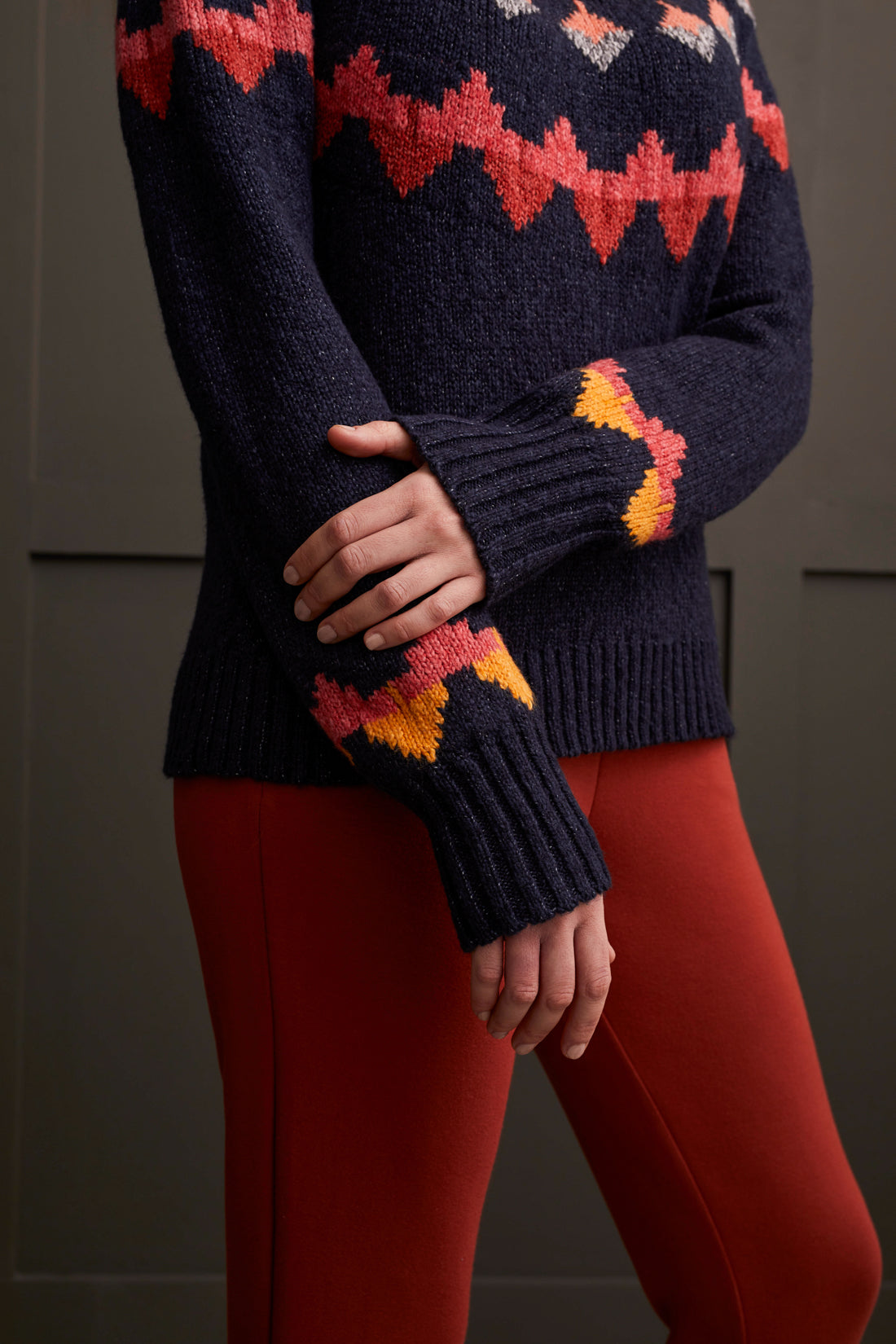 Mock Neck Sweater 1880O/3808