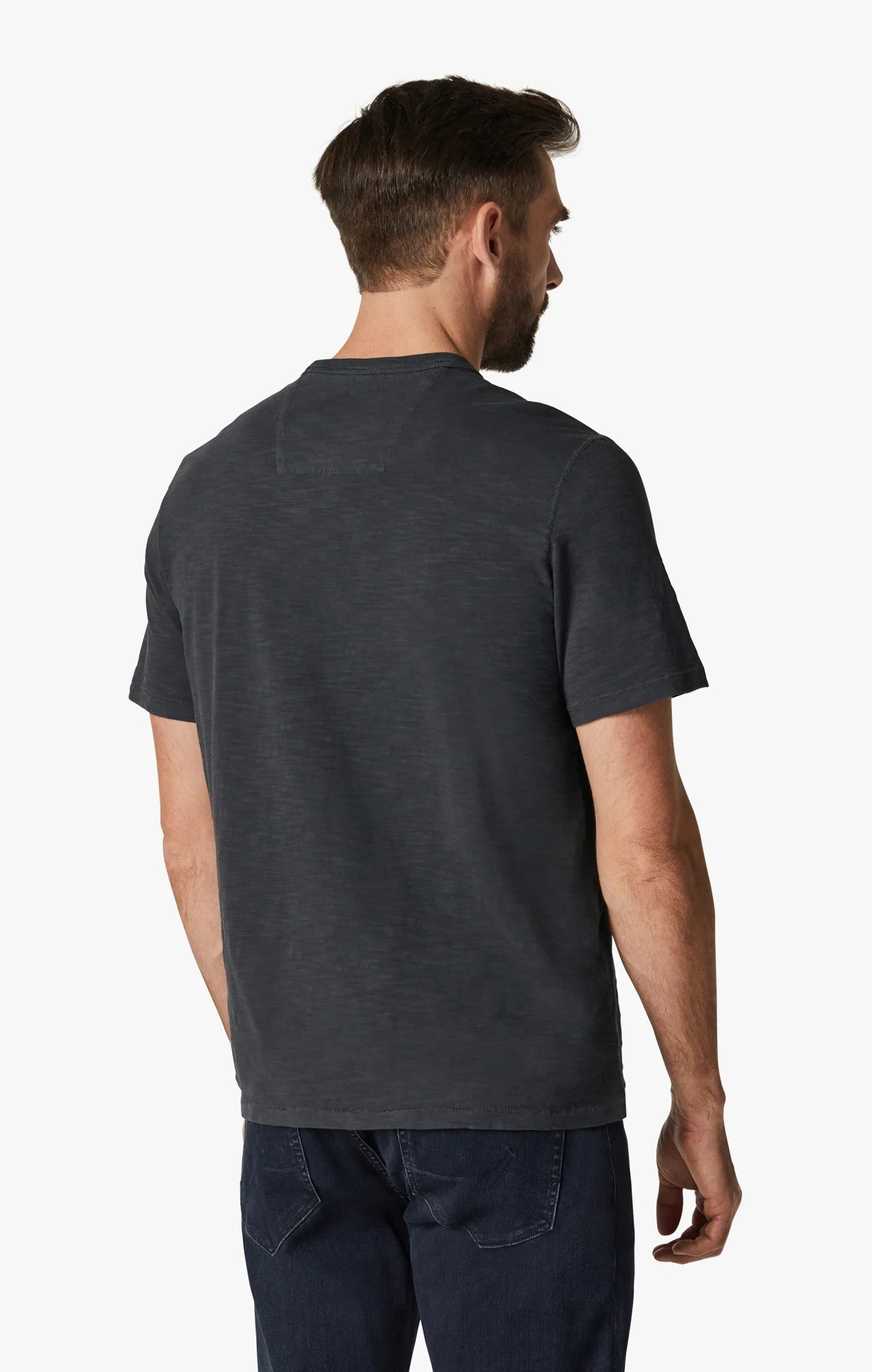 Slub Crew Neck T-Shirt H0610647