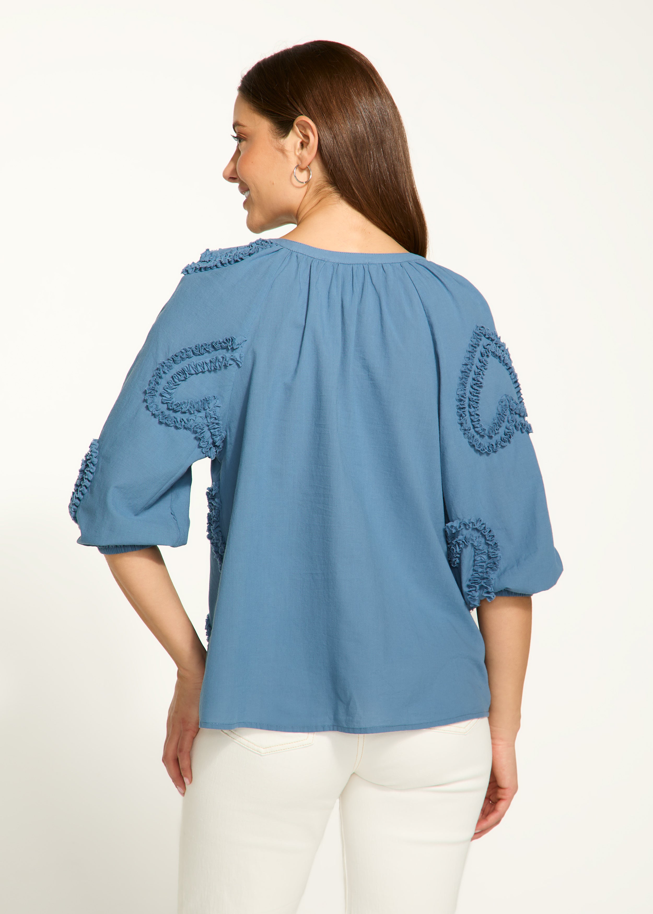 Embellished Cotton Blouse 7090588