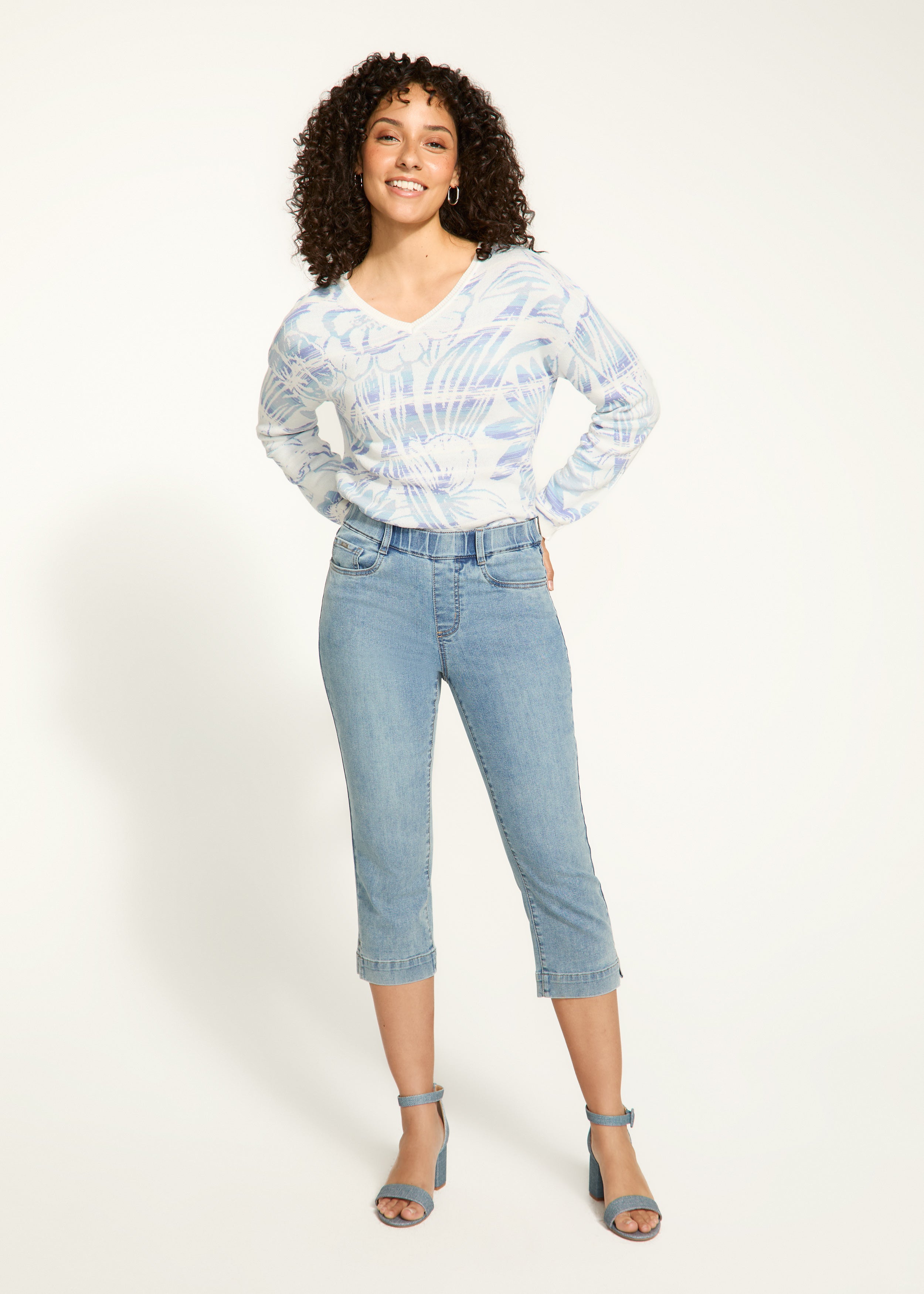 Pull On Capri 2289669