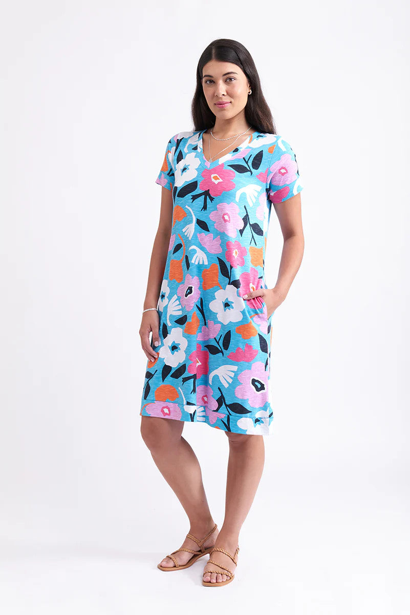Foil Cotton Dress 7509