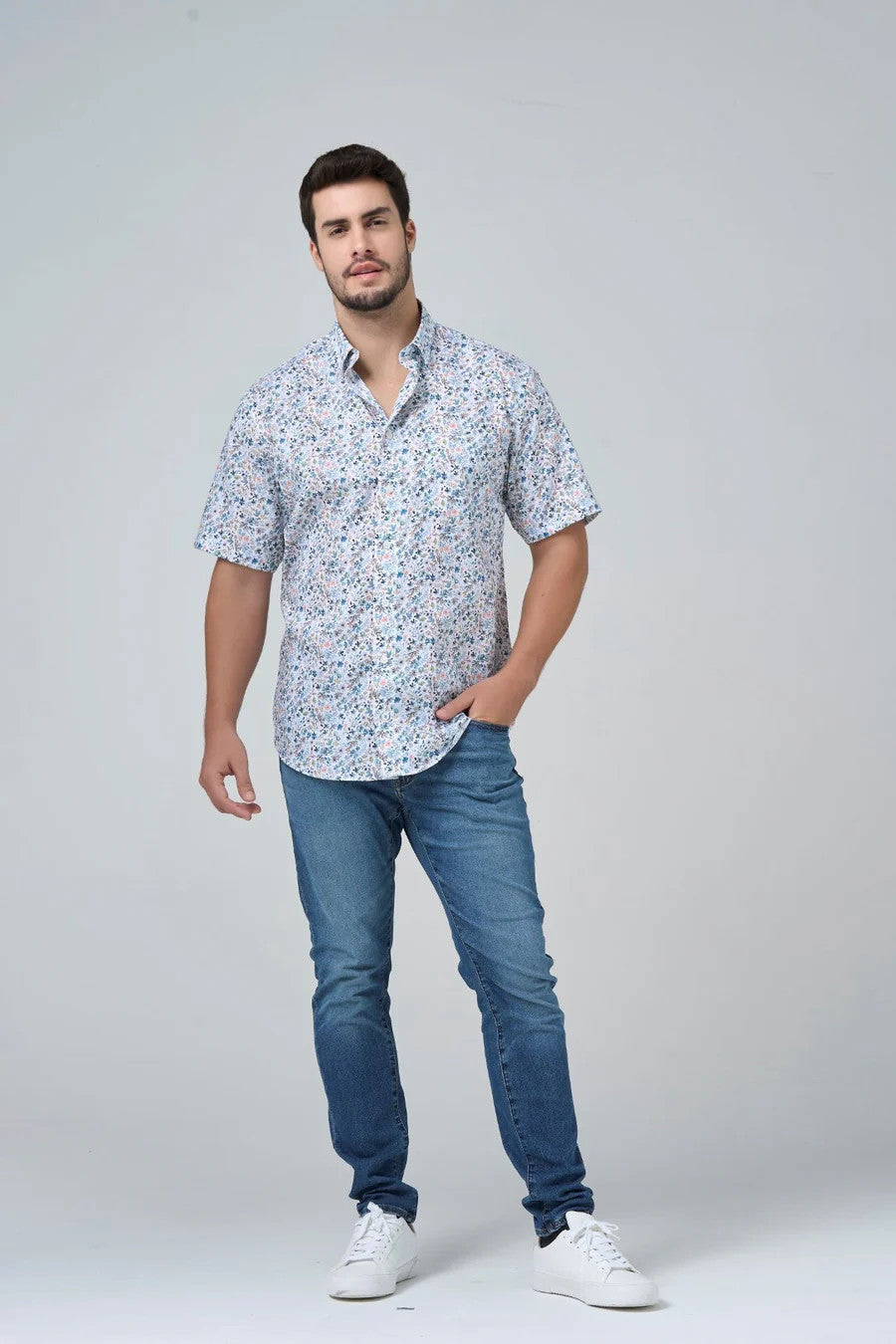 100% Cotton Non Iron Sports Shirt 624359