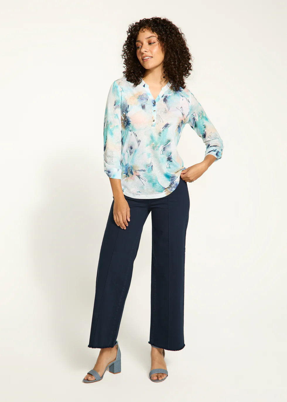 Tab Up Henley Top 3890451