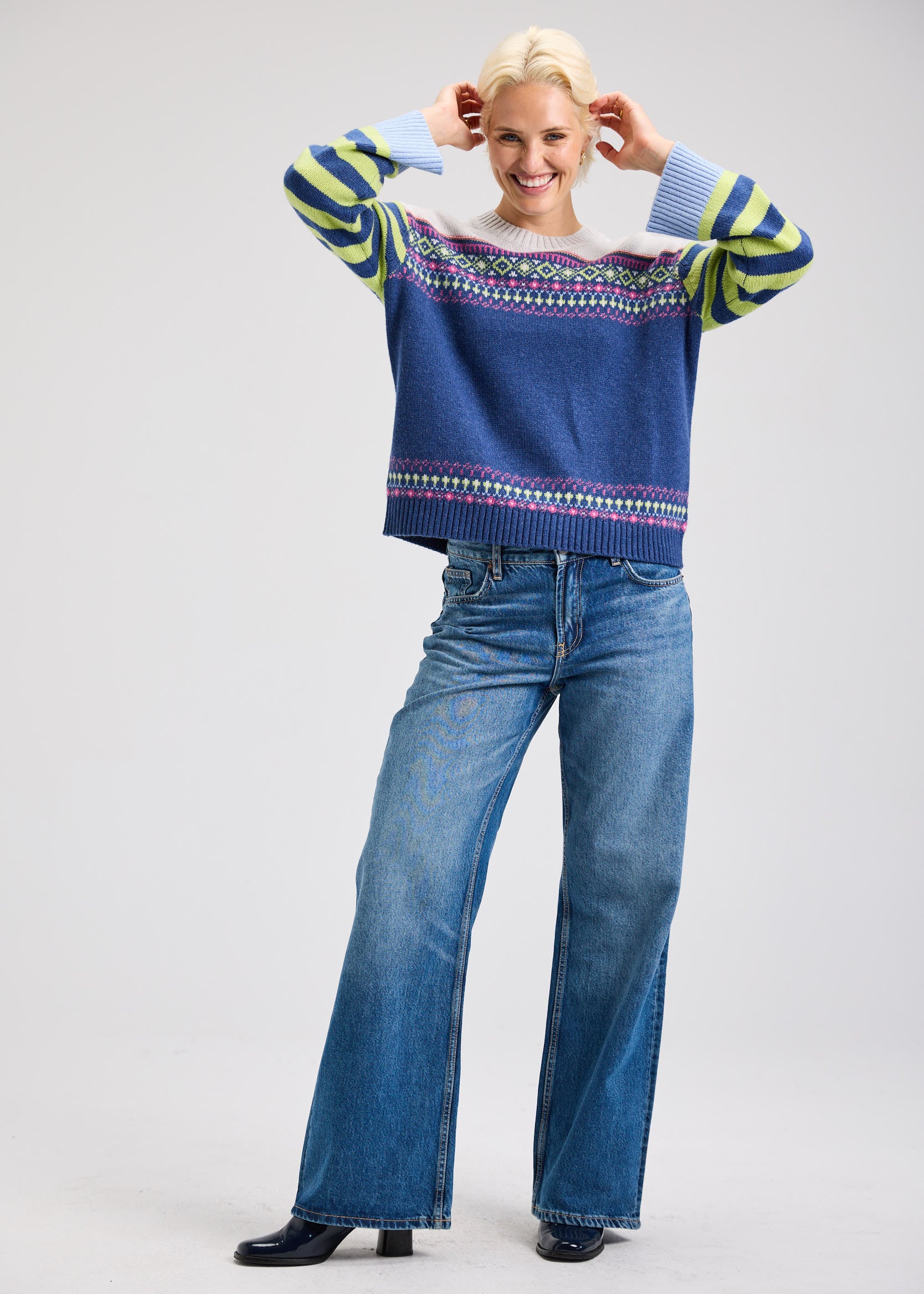 Fairisle Sweater ZP7501U