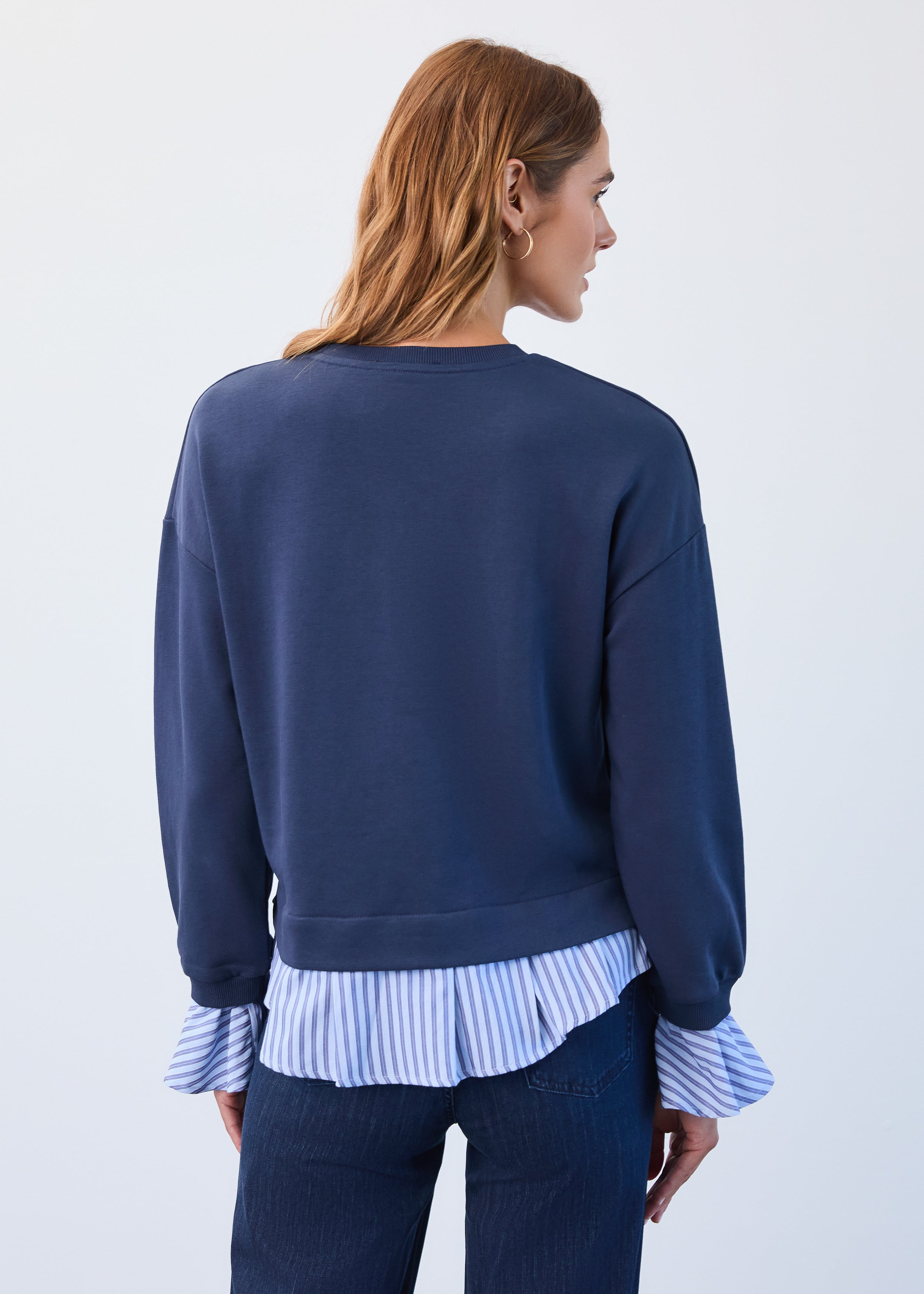 Long Sleeve Two-For Sweater 3750987
