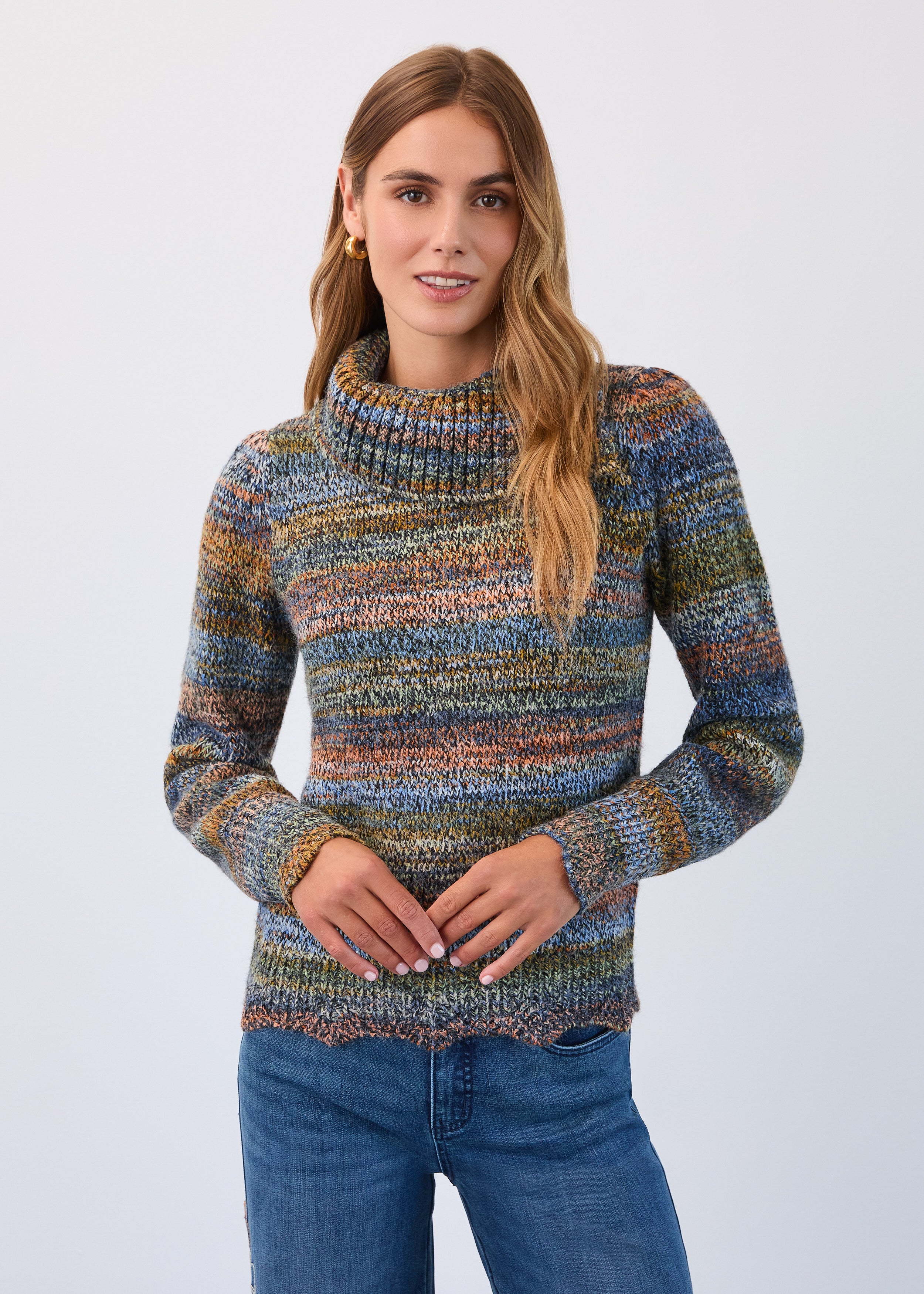 Envelope Collar Sweater 1489306