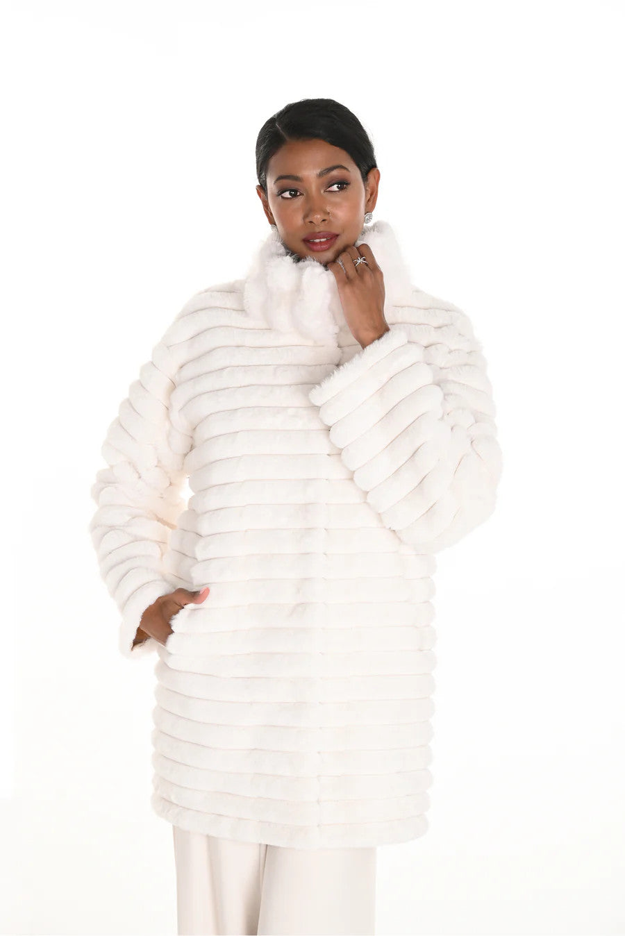Faux Fur Jacket 259754