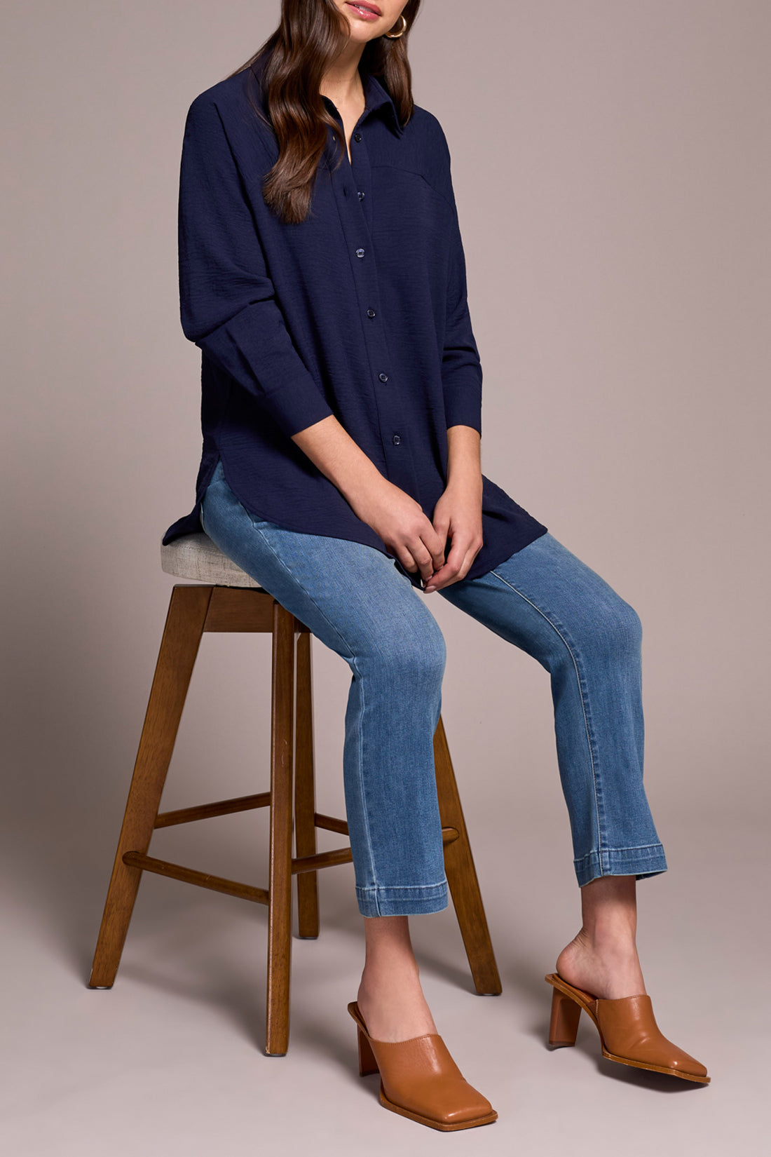 Flowy Raglan Sleeve Shirt 5730O/4835
