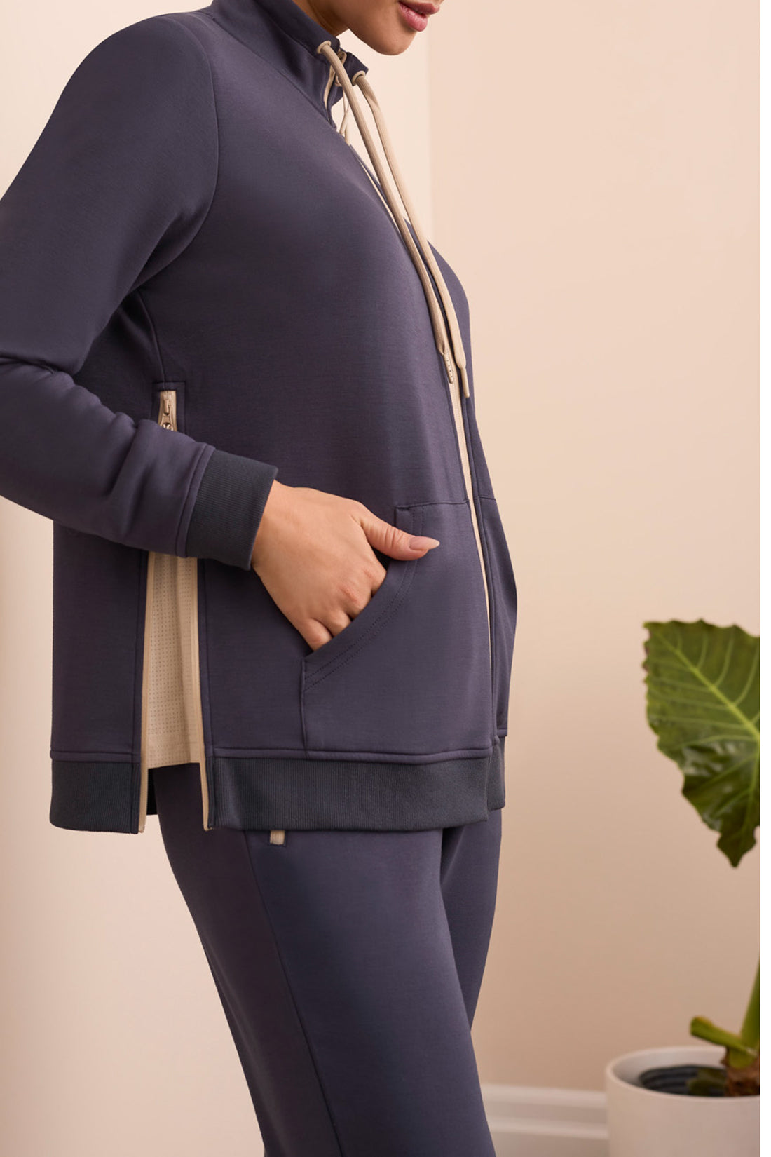 Mock Neck Cardigan 2064O/3390