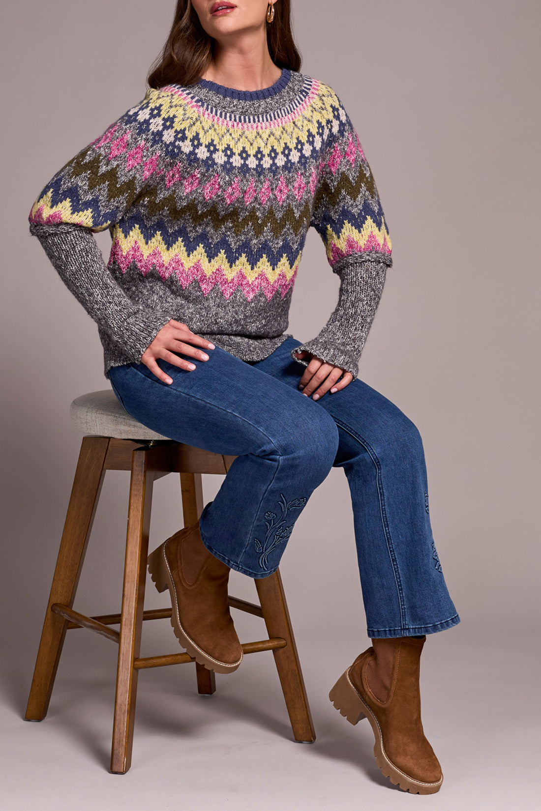 Mock Neck Sweater 1964O/1416