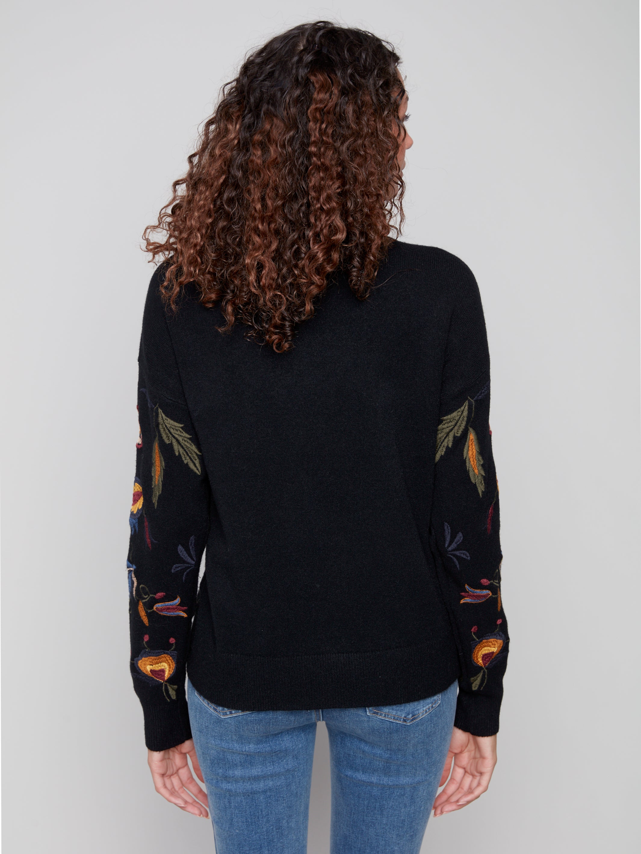 All Over Embroidered Sweater C2893/736A
