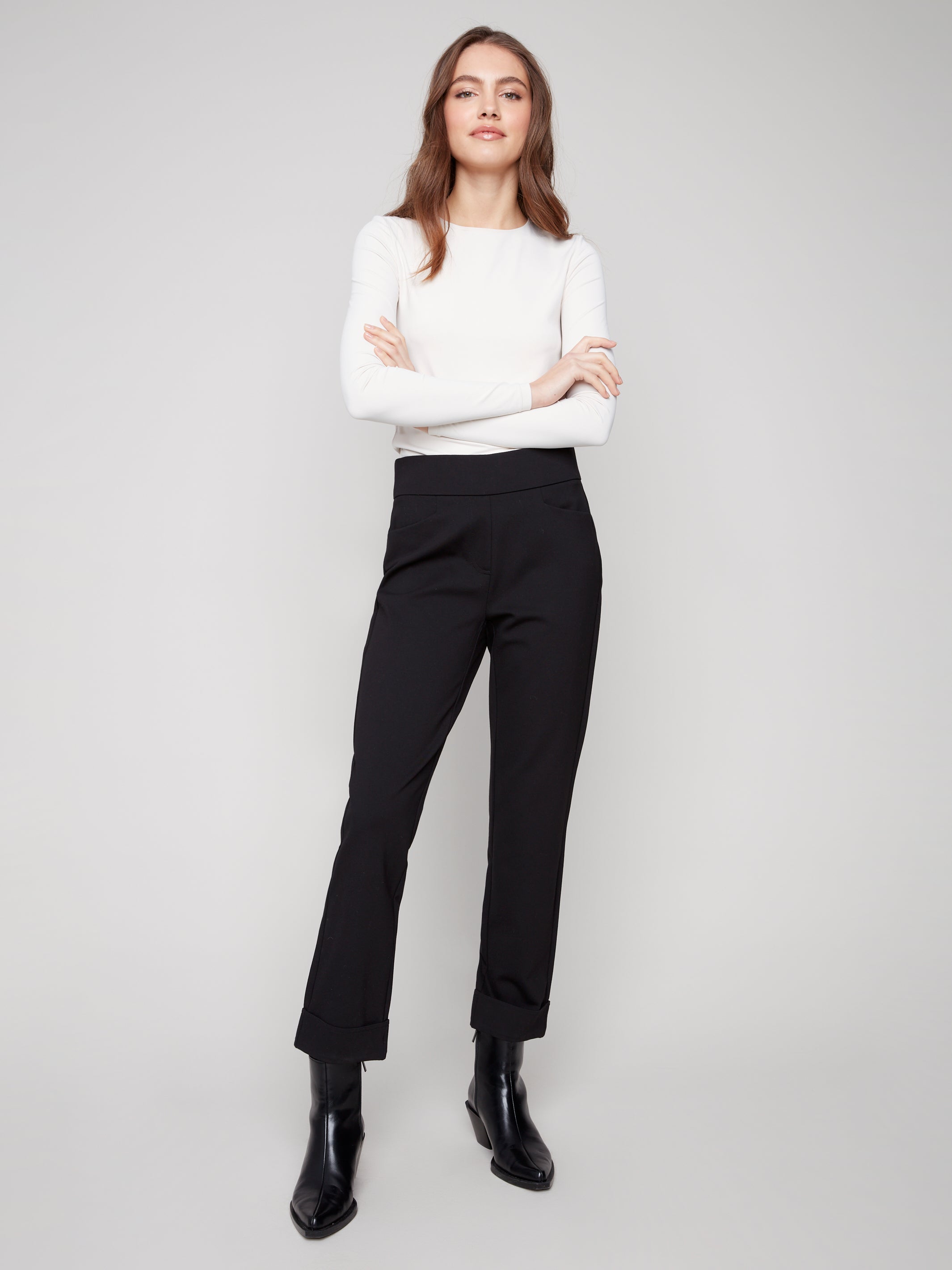 Rolled Cuff Pant With Pockets C5526R/633B