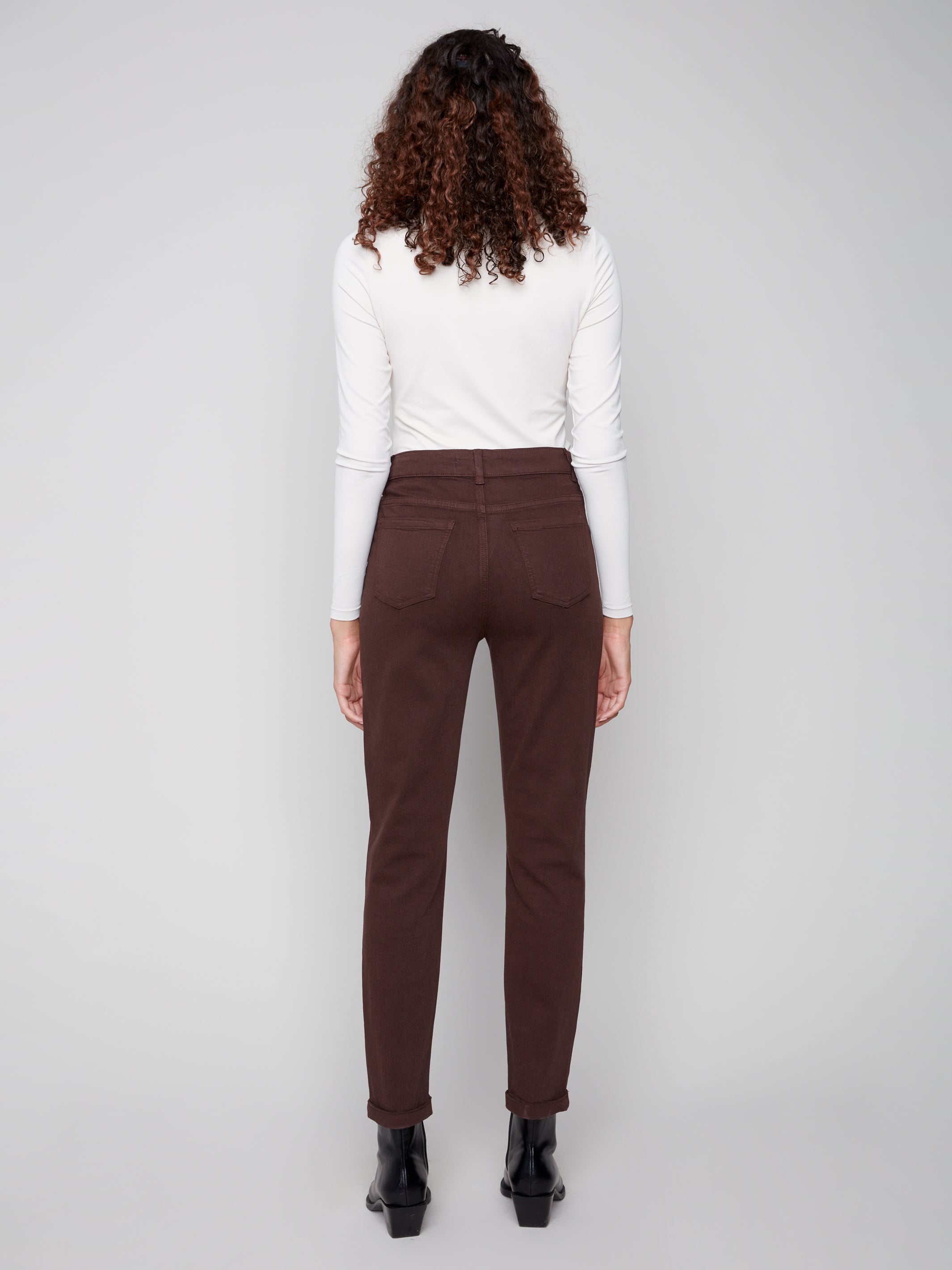 Cuffed Hem 5 Pocket Twill Pant C5309Y/188B