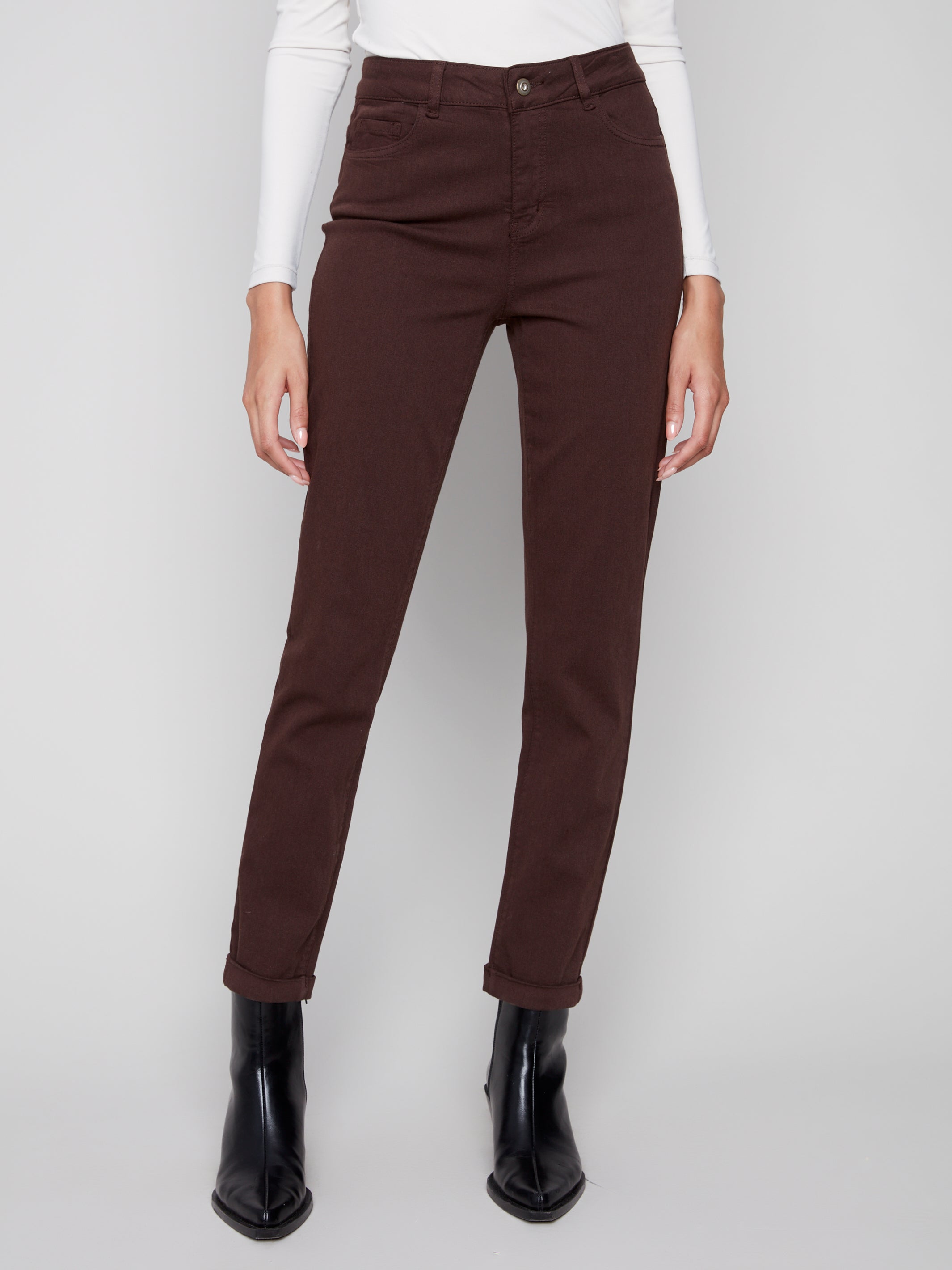Cuffed Hem 5 Pocket Twill Pant C5309Y/188B