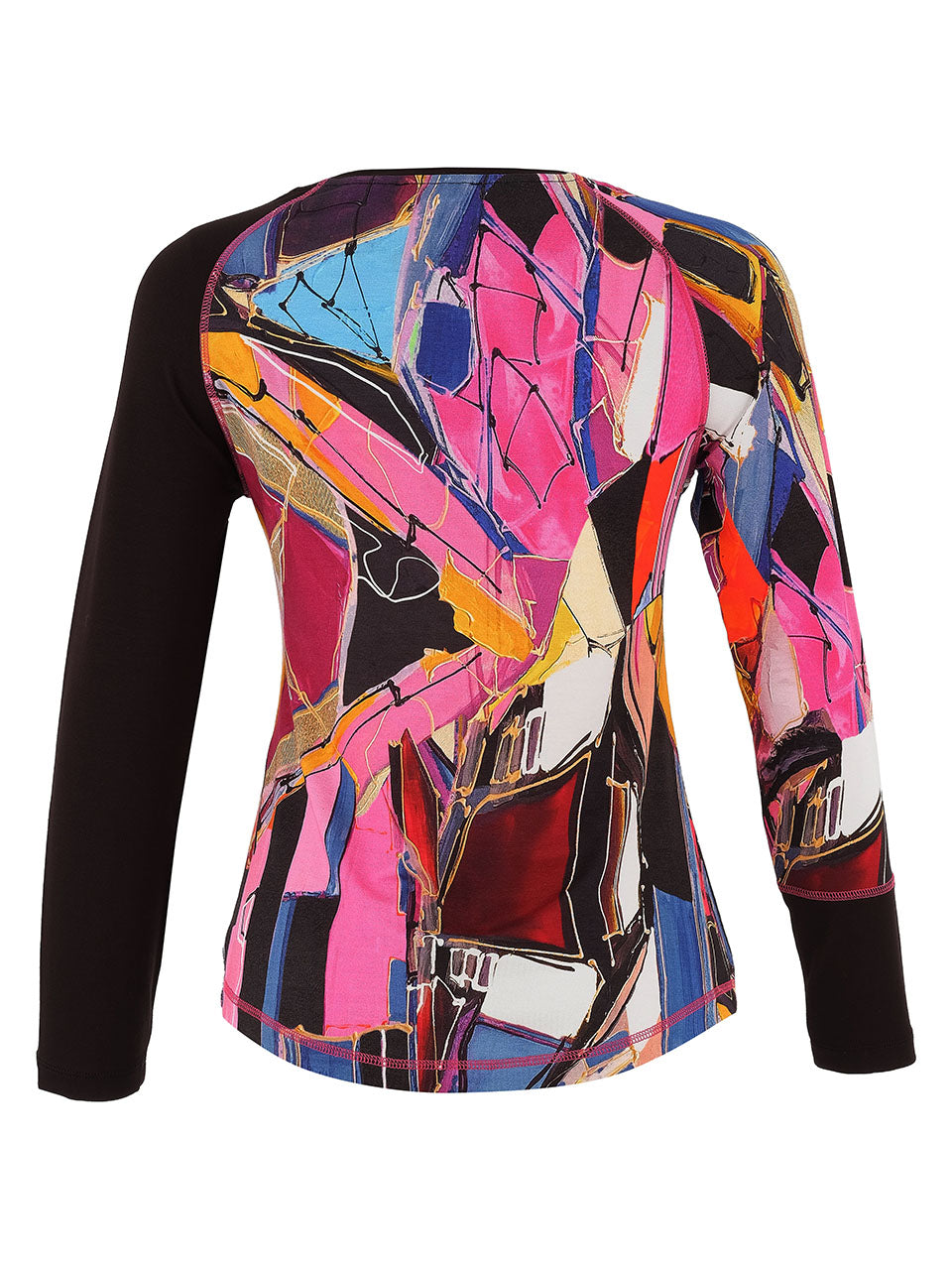 カットソー(長袖/七分) PHEENY - PHEENY Print frill crew neck PHEENY | フィーニーの公式通販 - Lola
