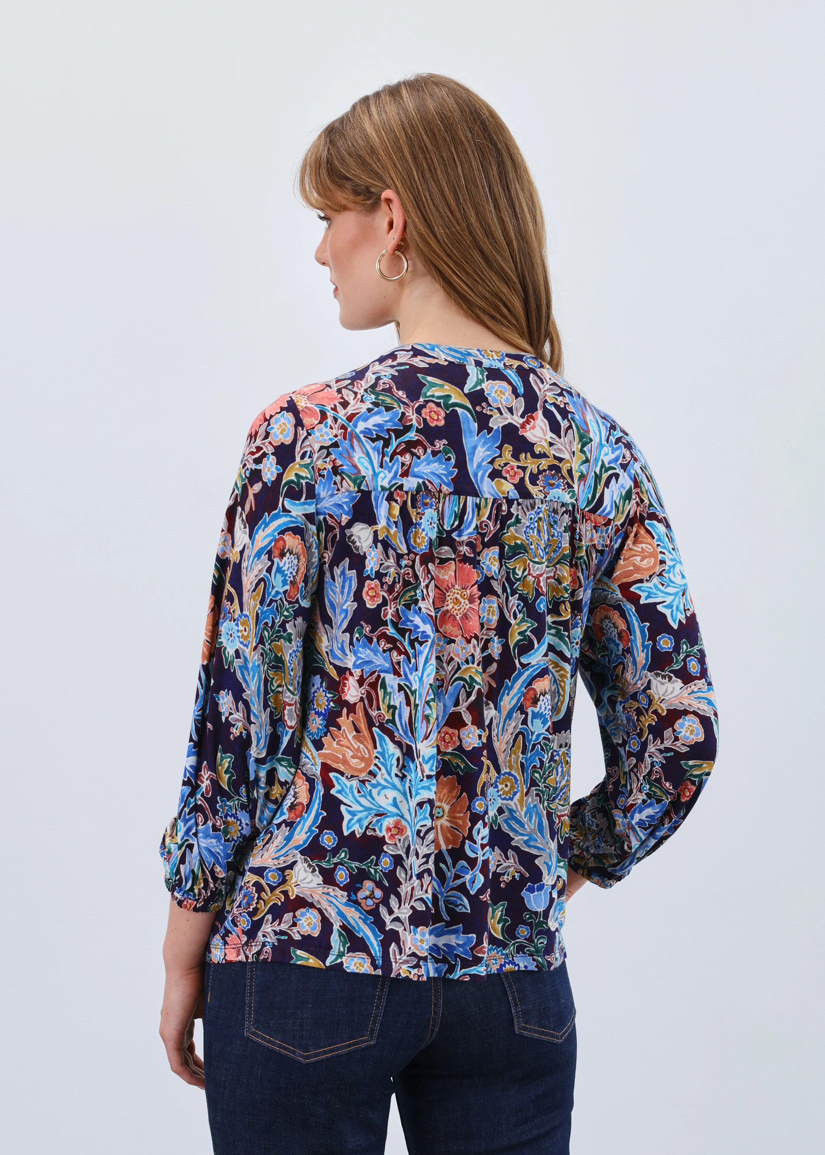 Embellished Neck Top 3188153