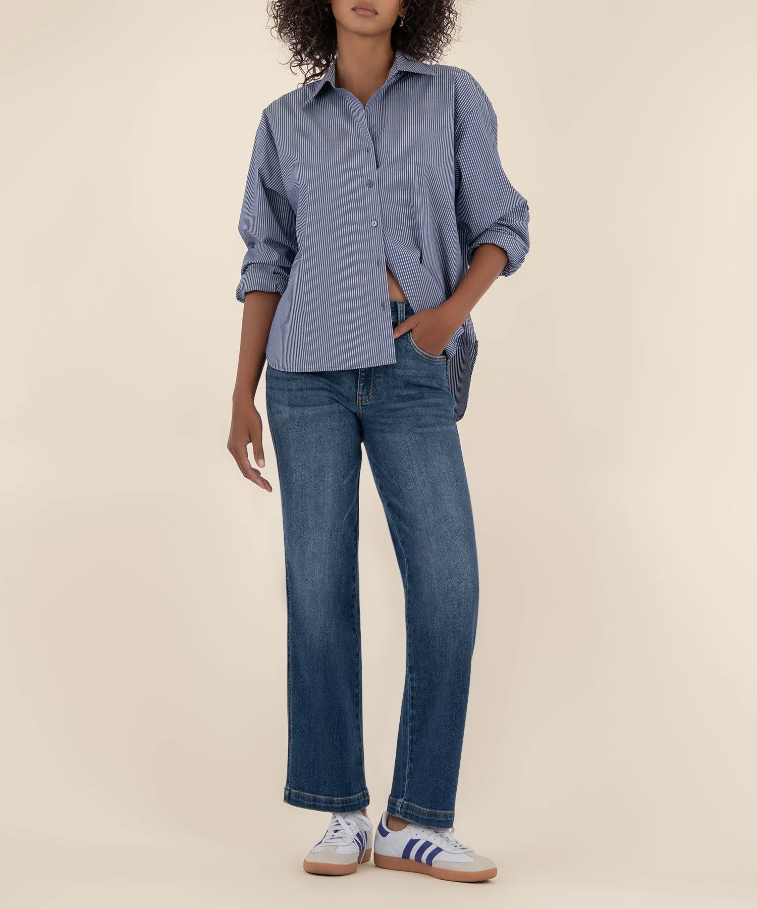 Patti High Rise Razor Straight Leg KP2201MA4