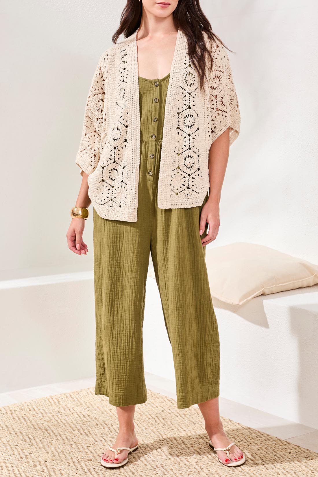 Crochet Cardigan 6220O/5488