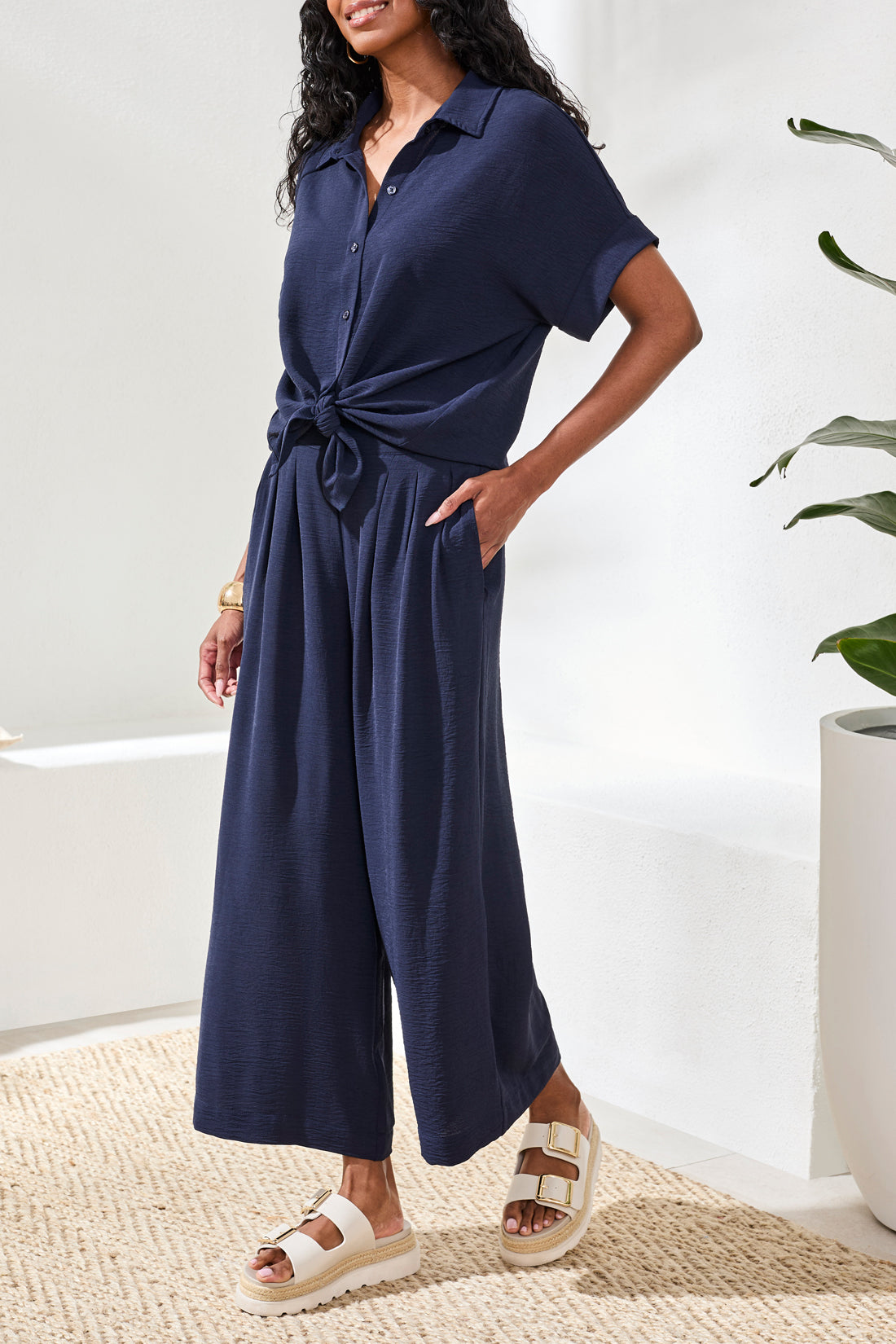 Flowy Crop Pant 6146O/4835