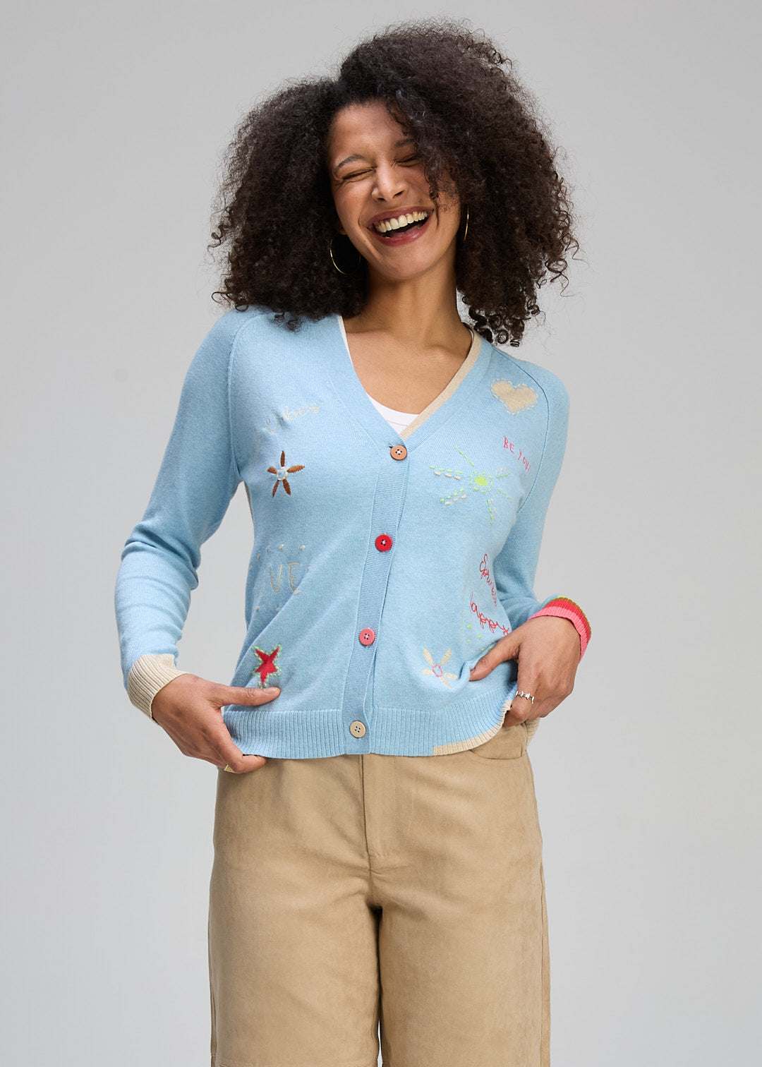 Good Vibes Cardi ZP8435U