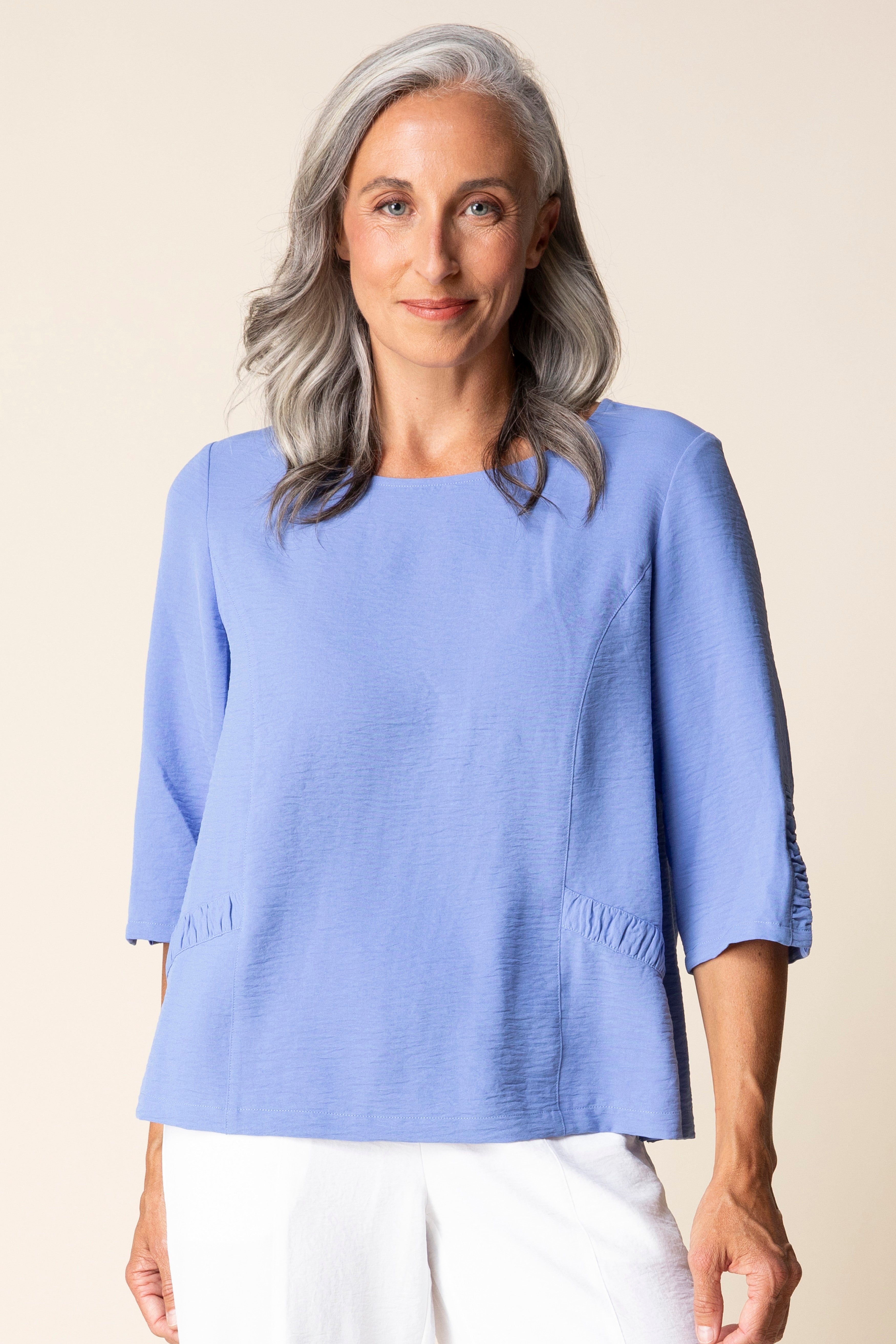 Perfect Shirred Pullover H30657