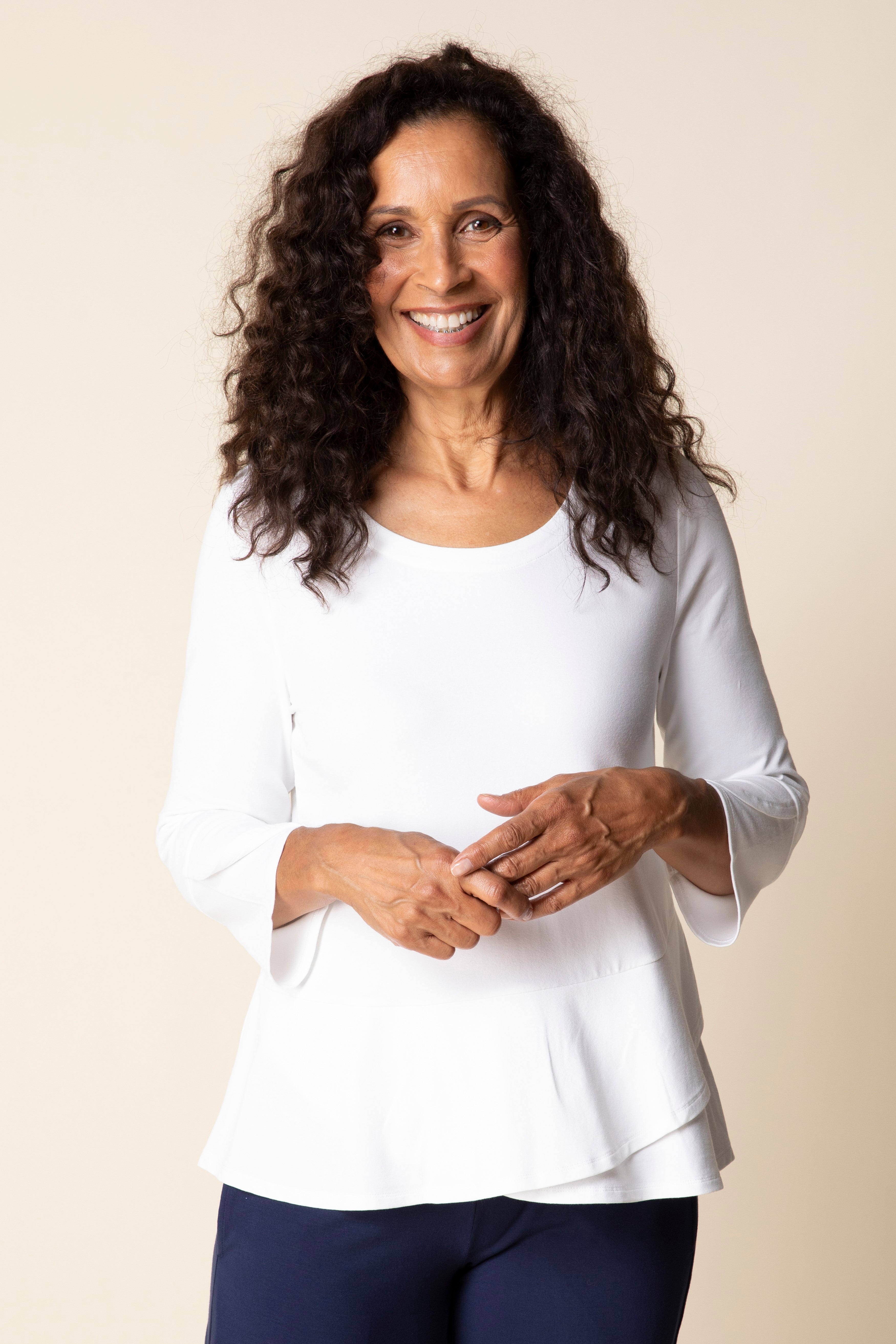 Layered Wrap Top H55922