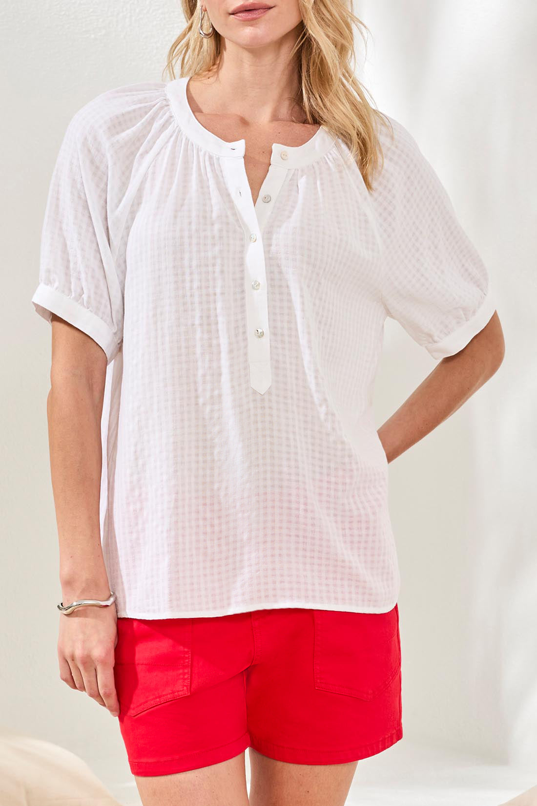 Button Front Blouse 3108O/8382