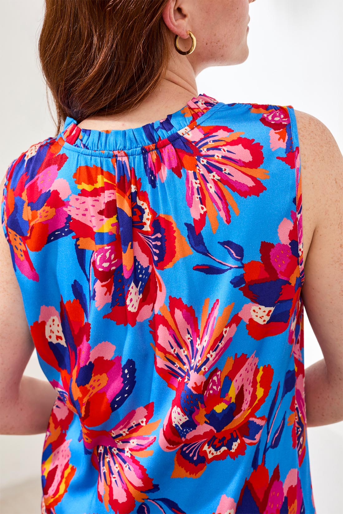 Blouse With Neck Frill 3109O/1434