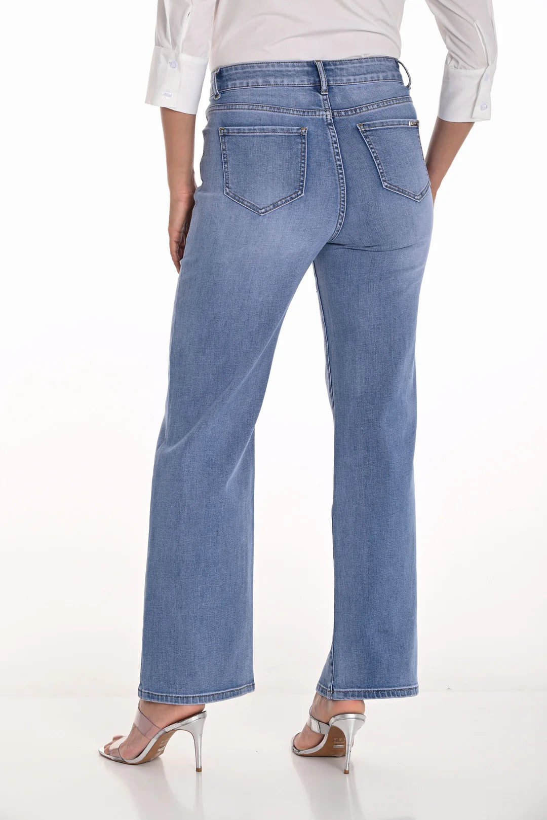 Embellished High-Waisted Denim Pant 251501