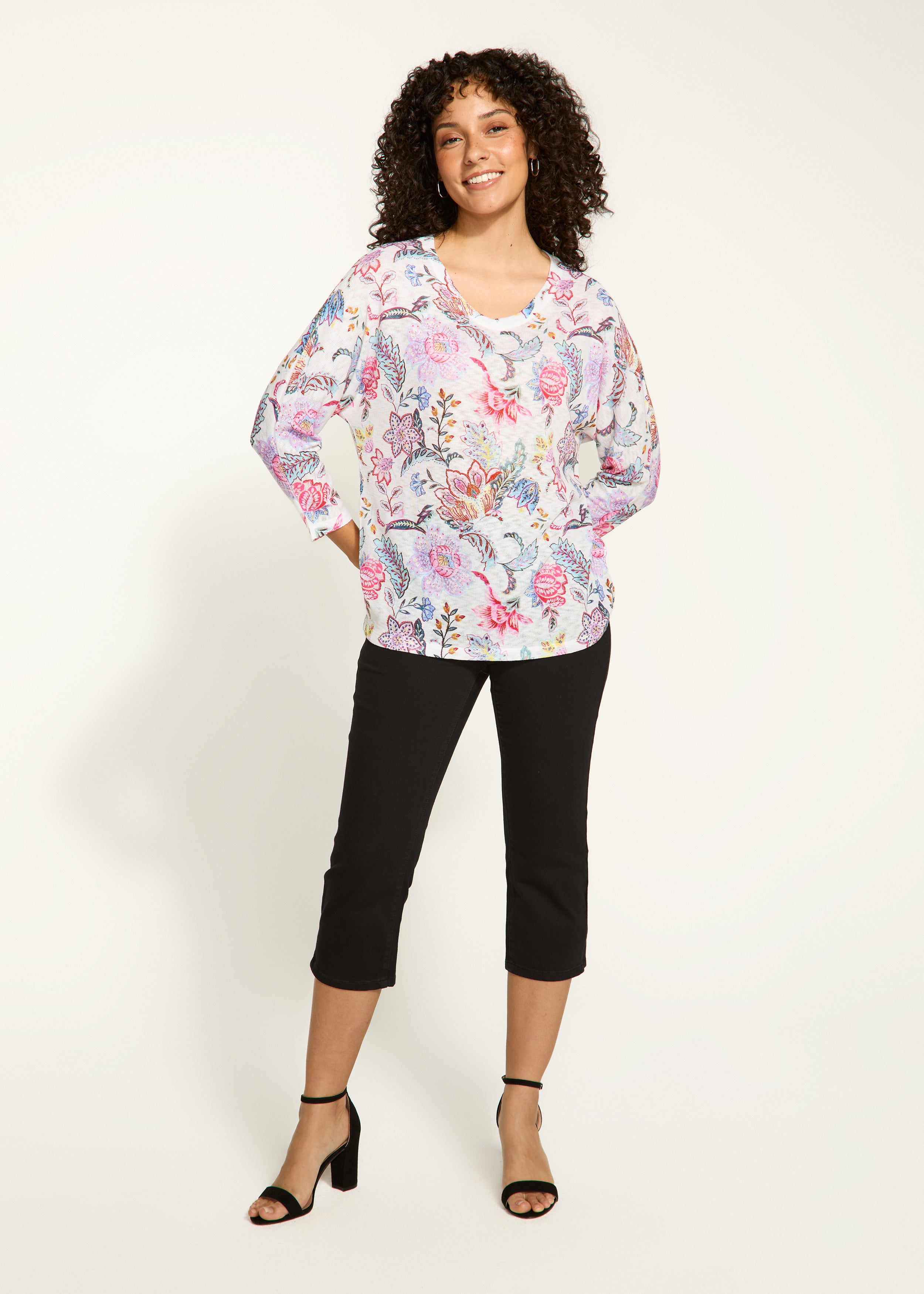 Loose Fit Dolman Top 3093955
